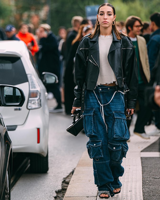 Cargo jean jacket shop