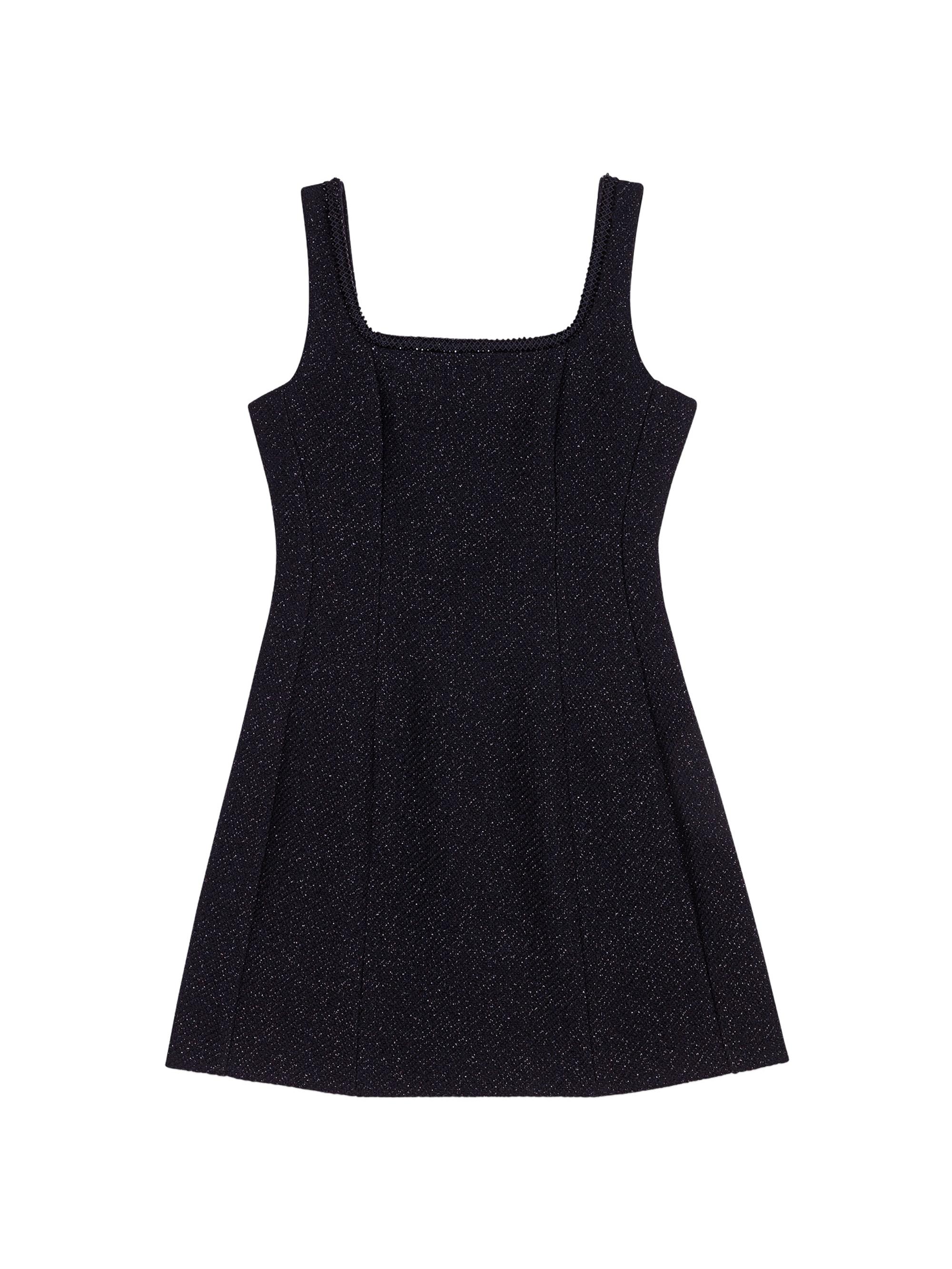 Maje Women's Short Rhinestone Dress - Black