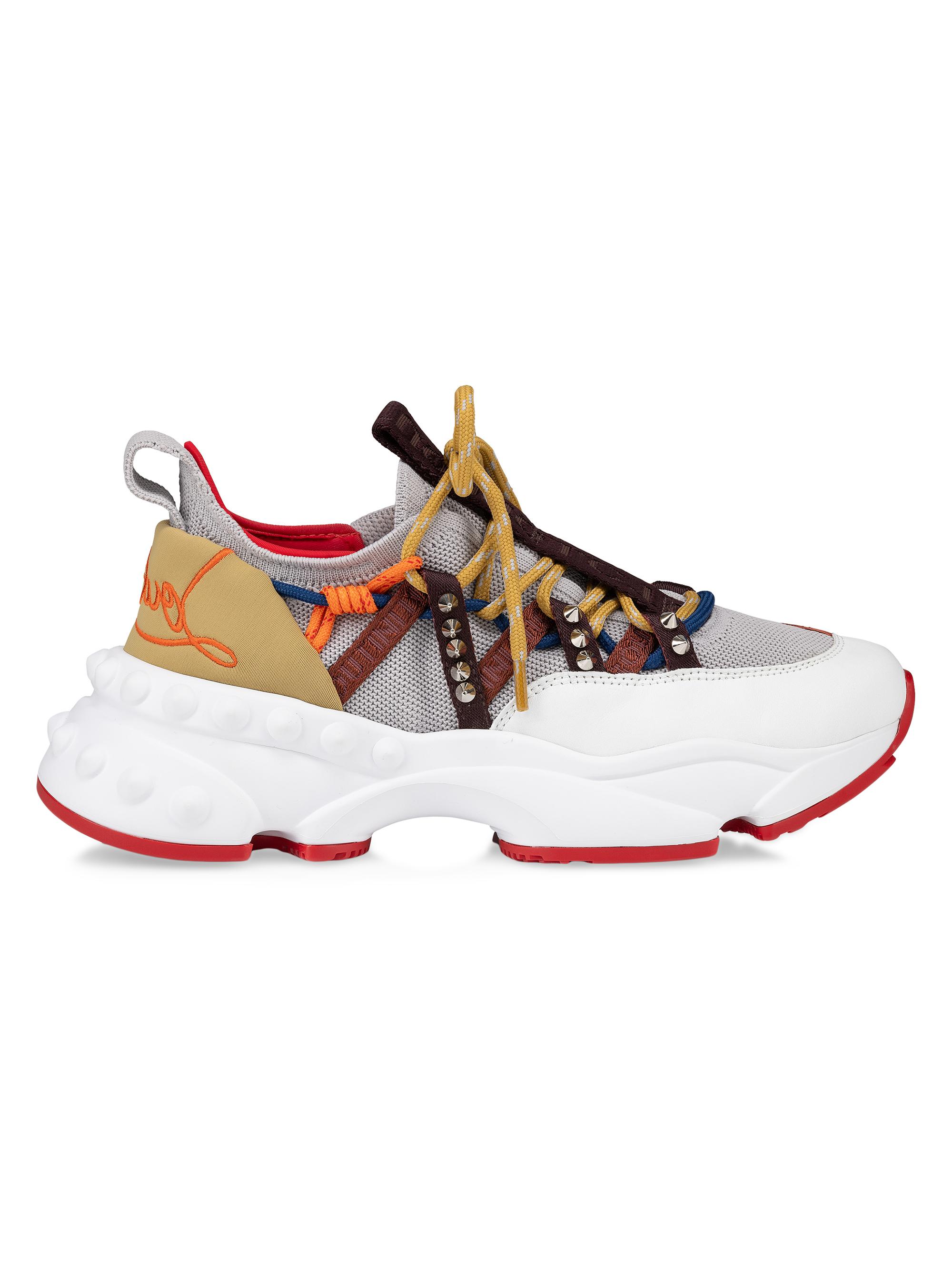 Christian Louboutin Women's Trailnrun Sneakers - Grey