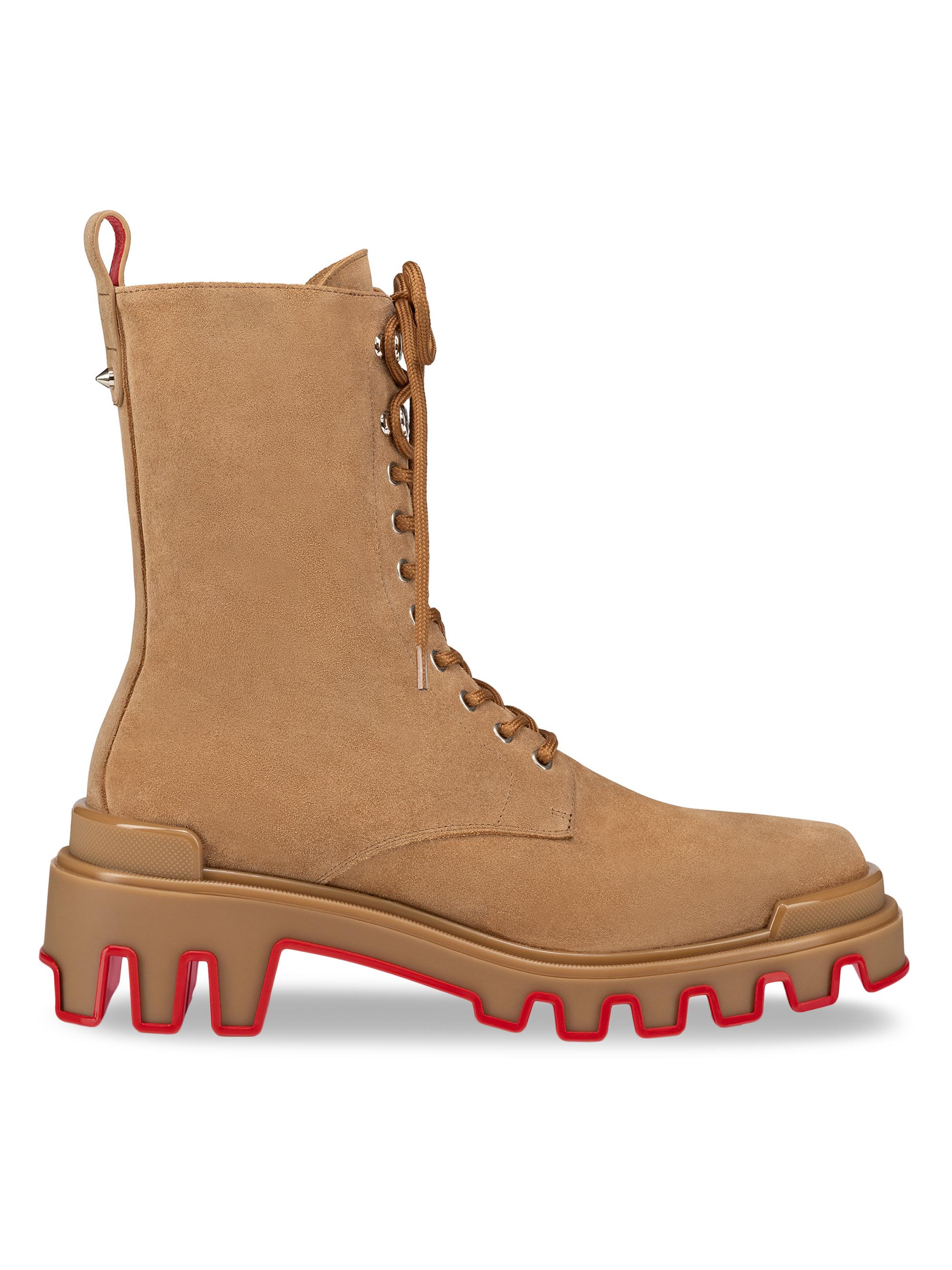 Christian Louboutin Men's Trott Dune Alta Boots - Lionne