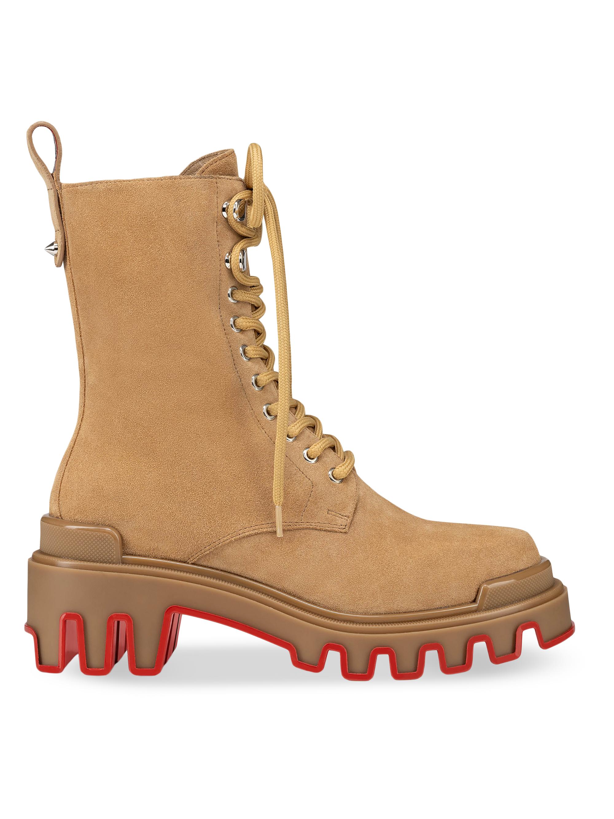 Christian Louboutin Women's Dune Trott Alta Calf Leather Boots - Lionne