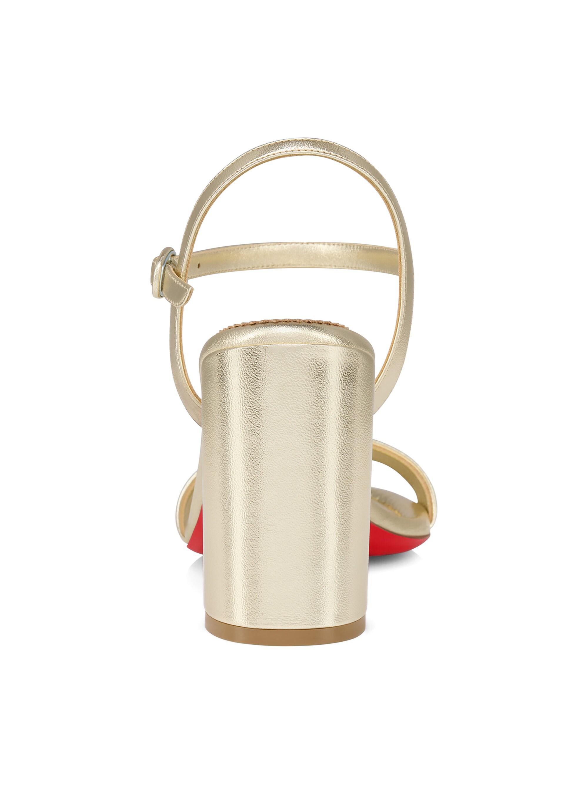 Christian Louboutin Miss Jane 85MM Leather Sandals | Saks Fifth Avenue