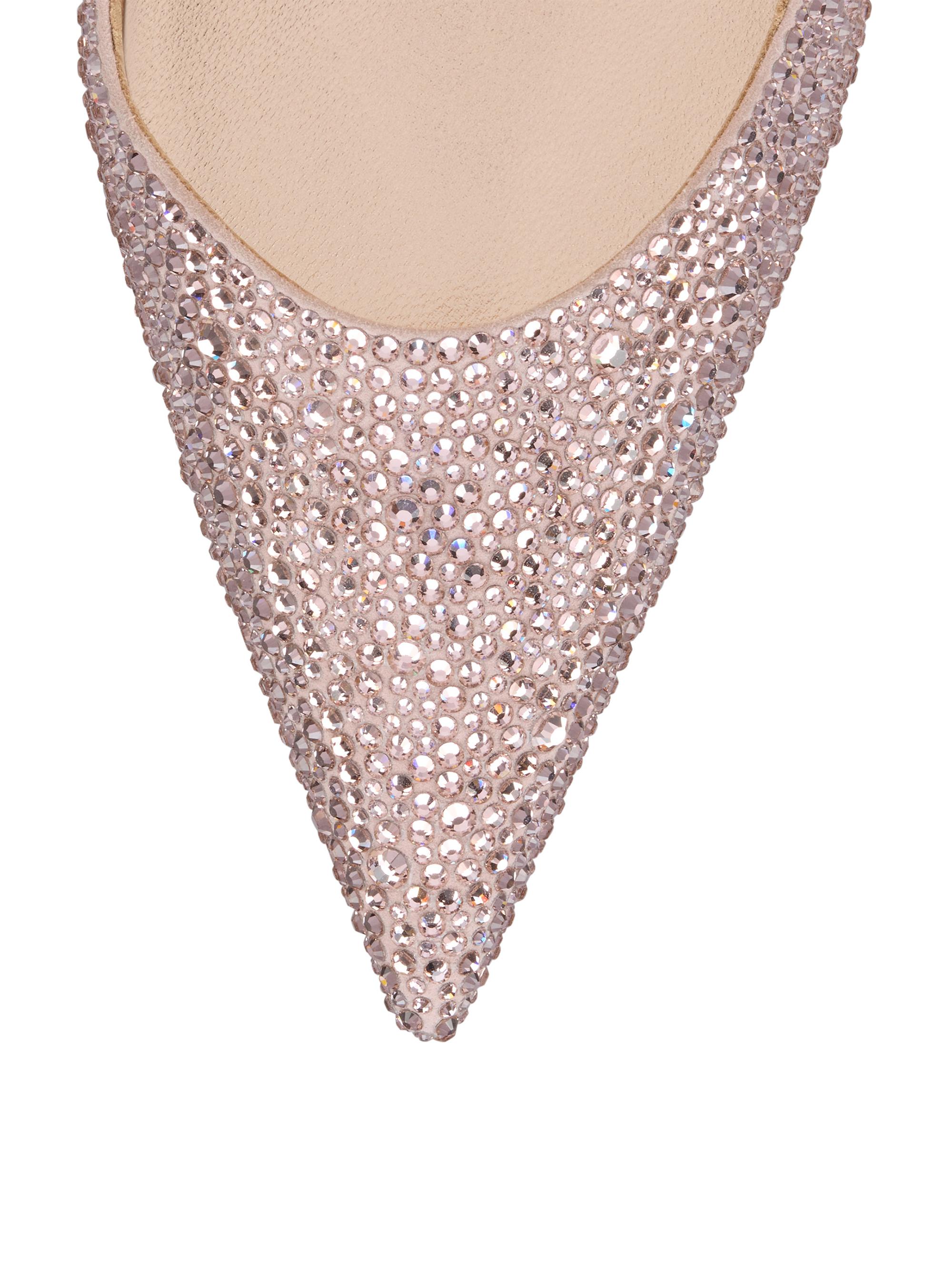 Christian Louboutin Miss Z Strass 100MM Suede Pumps | Saks Fifth