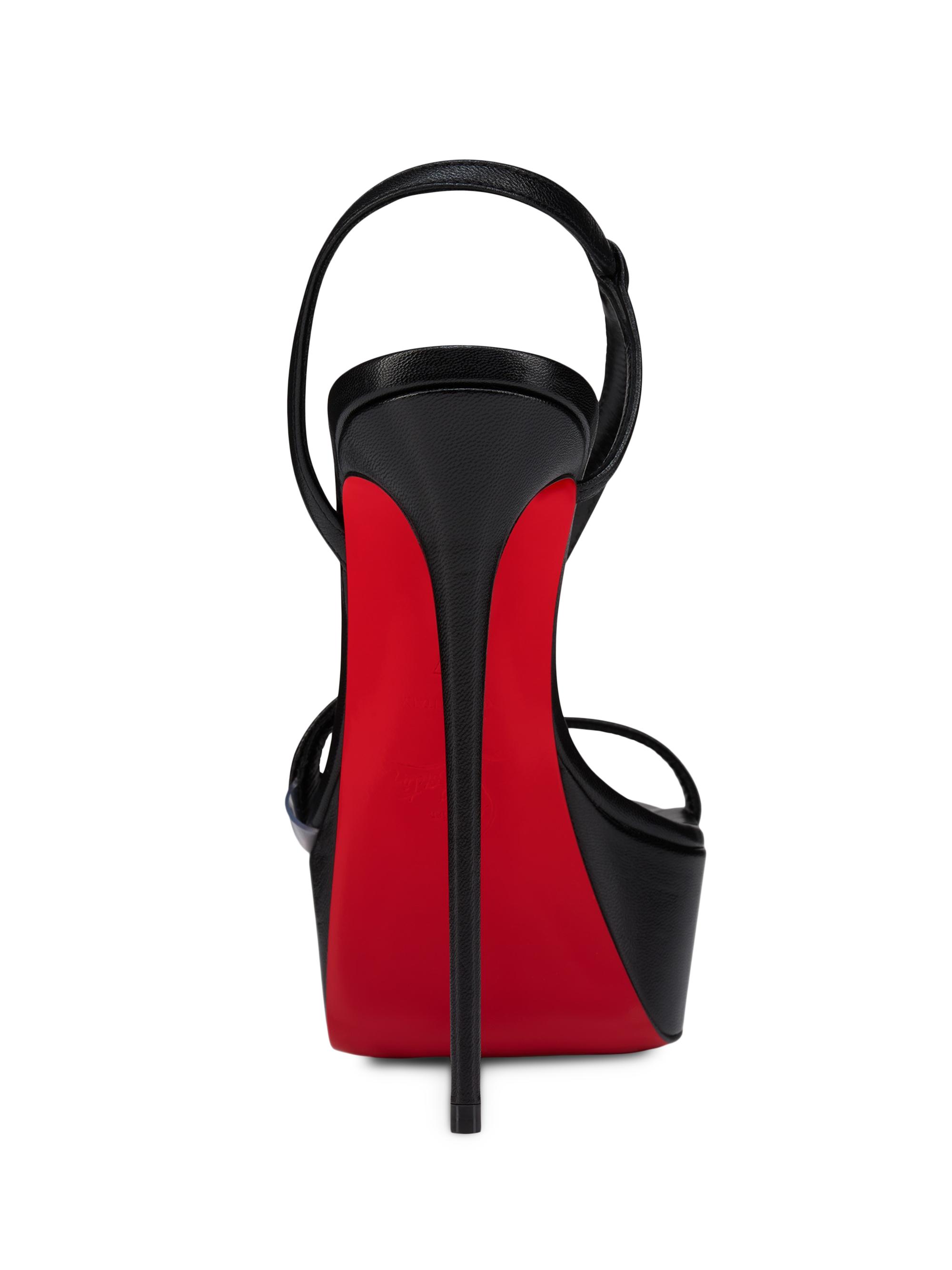 Christian Louboutin Rosalie Alta 150MM Leather Sandals | Saks