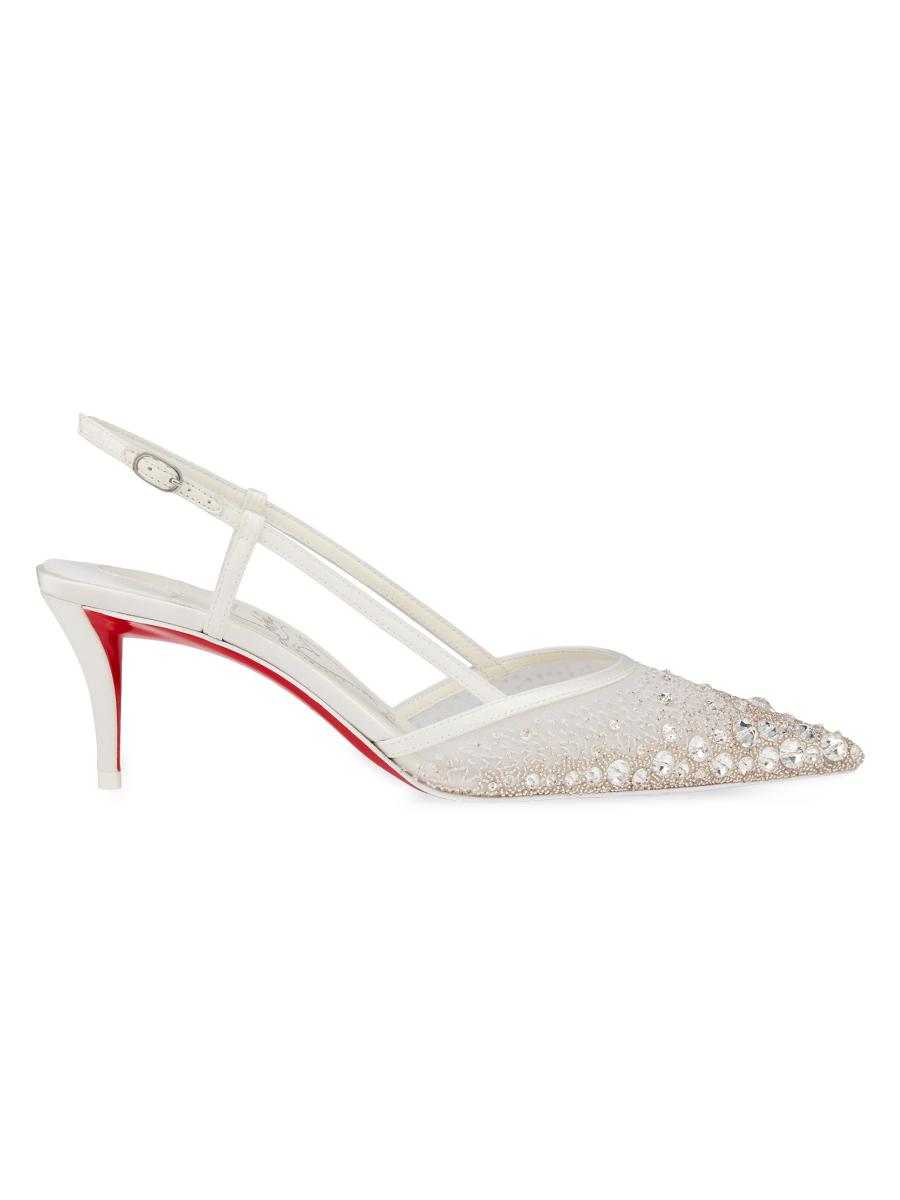 豊富なギフト Shop Christian Pumps 60MM Sparkling Sling Z Miss Louboutin 靴