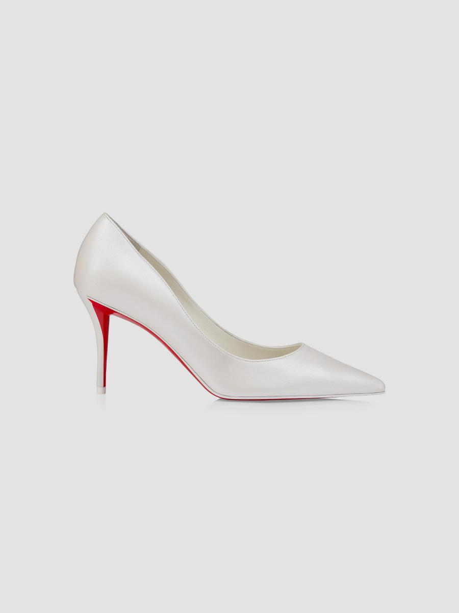 Christian Louboutin Miss Z 80MM Leather Pumps | Saks Fifth Avenue
