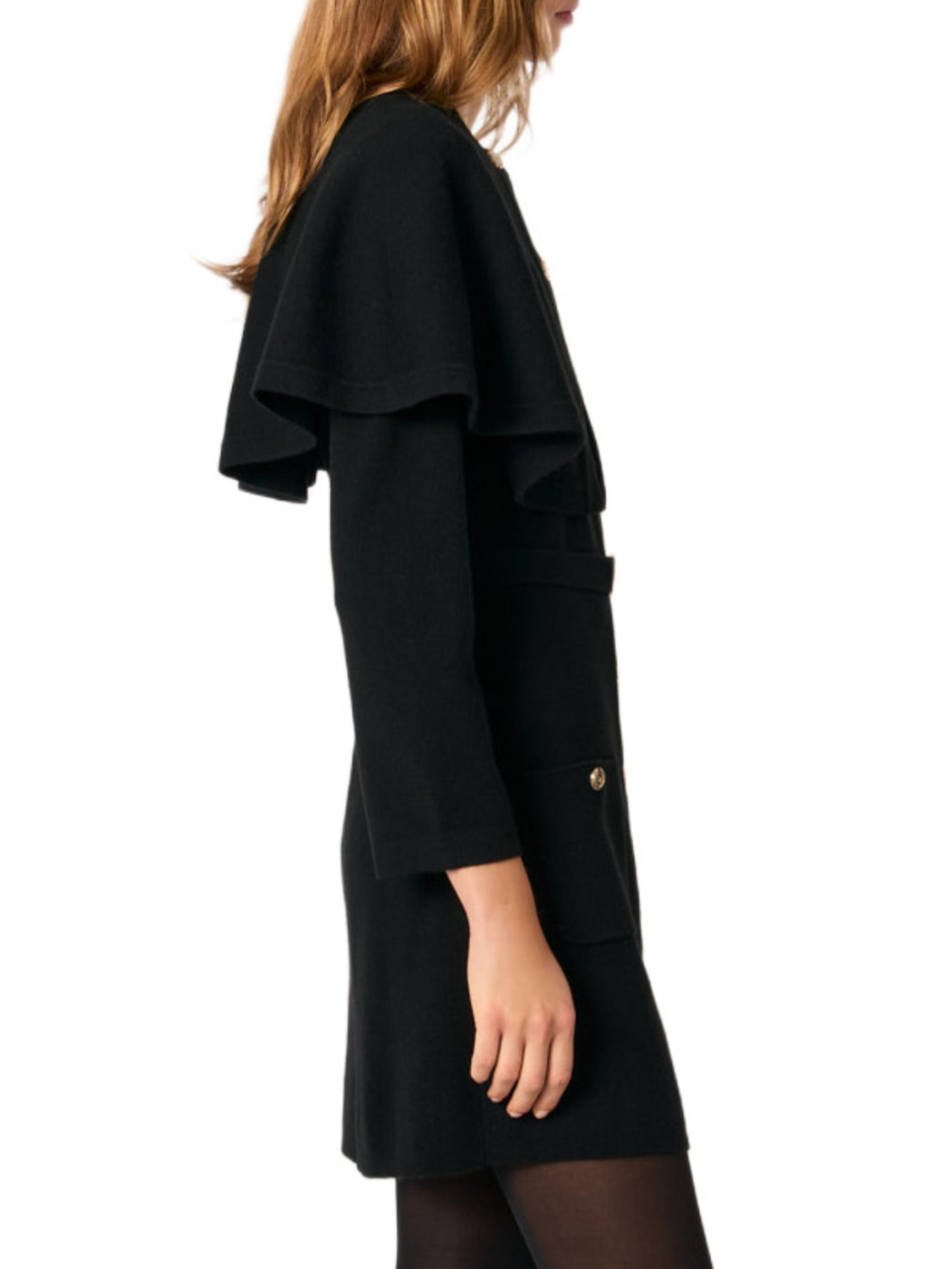 Maje 2-in-1 Knit Dress and Removable Cape Saks Fifth Avenue