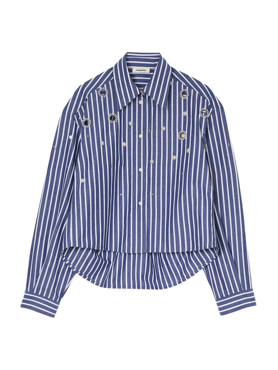 トップス PABLO VINCI Ombre striped shirt 中古・古着通販】PABLO VINCI (パブロビンチ) Ombre check zip