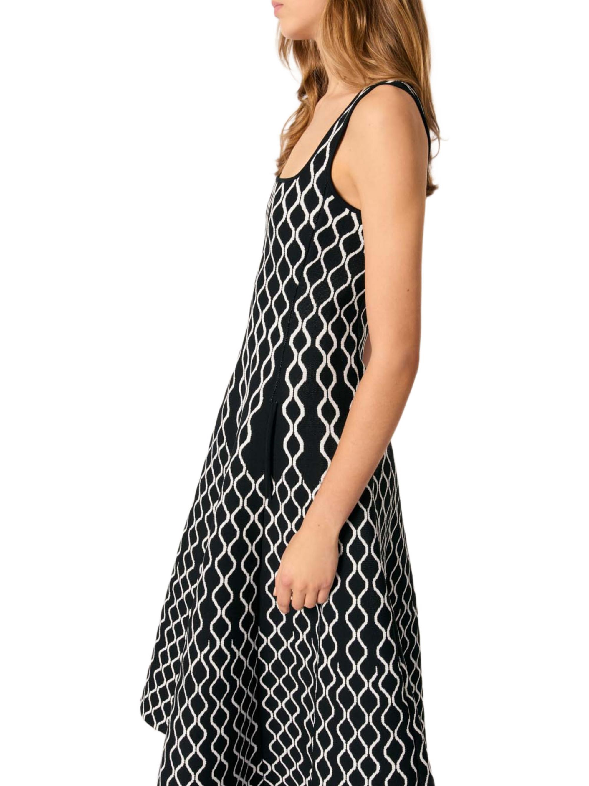 ワンピース Ameri IMANE JACQUARD KNIT DRESS S Maje Jacquard Knit Midi Dress | Saks Fifth Avenue