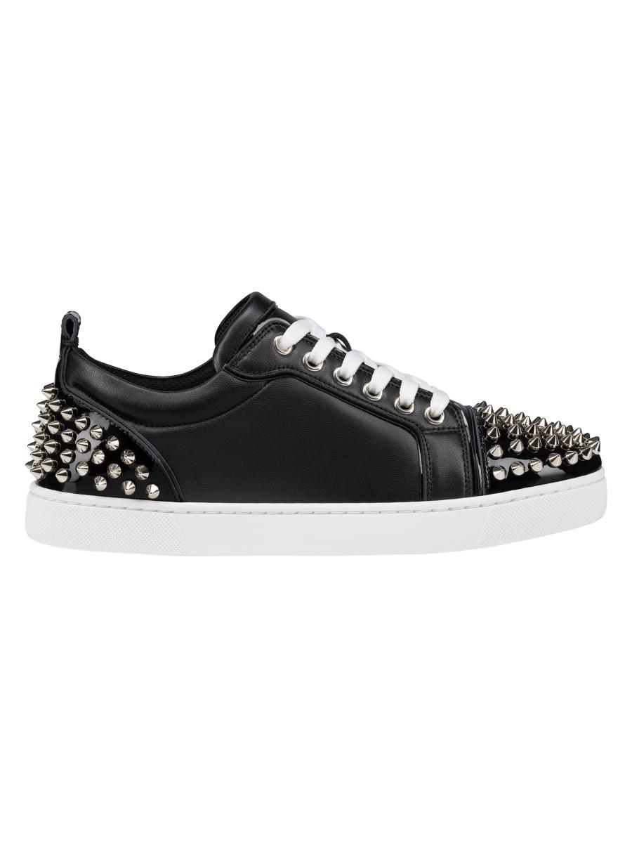 Christian Louboutin Louise Junior Spikes Lambskin Sneakers
