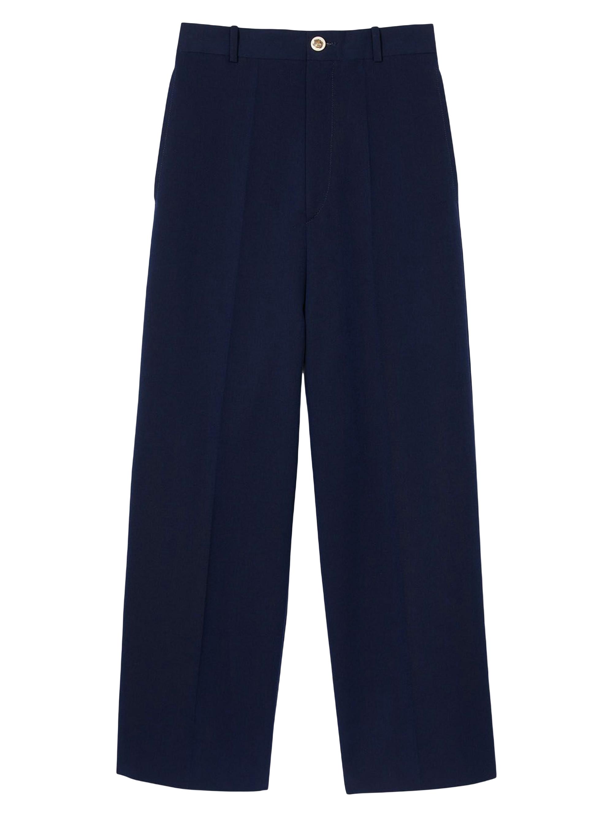 Sandro Women's Suit Trousers - Navy Blue