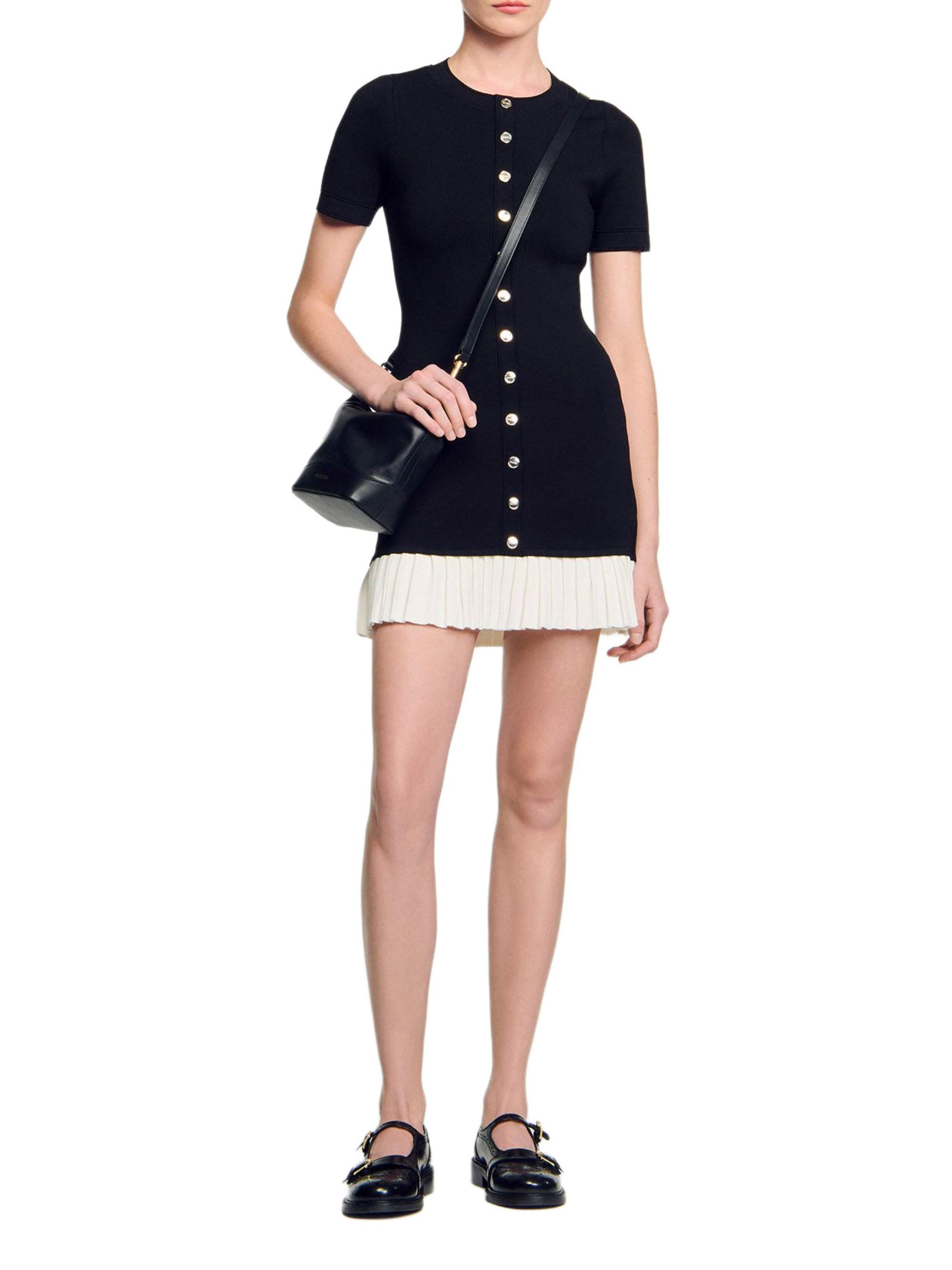 エンフォルド クラシック天竺 CUT×KNIT DRESS 38号49,500円