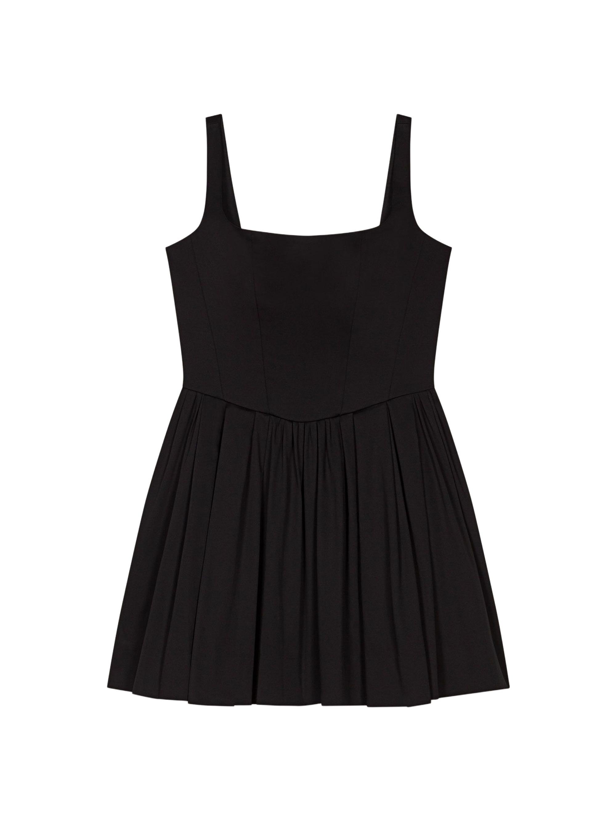 Maje Women's Mini Cotton Dress - Black