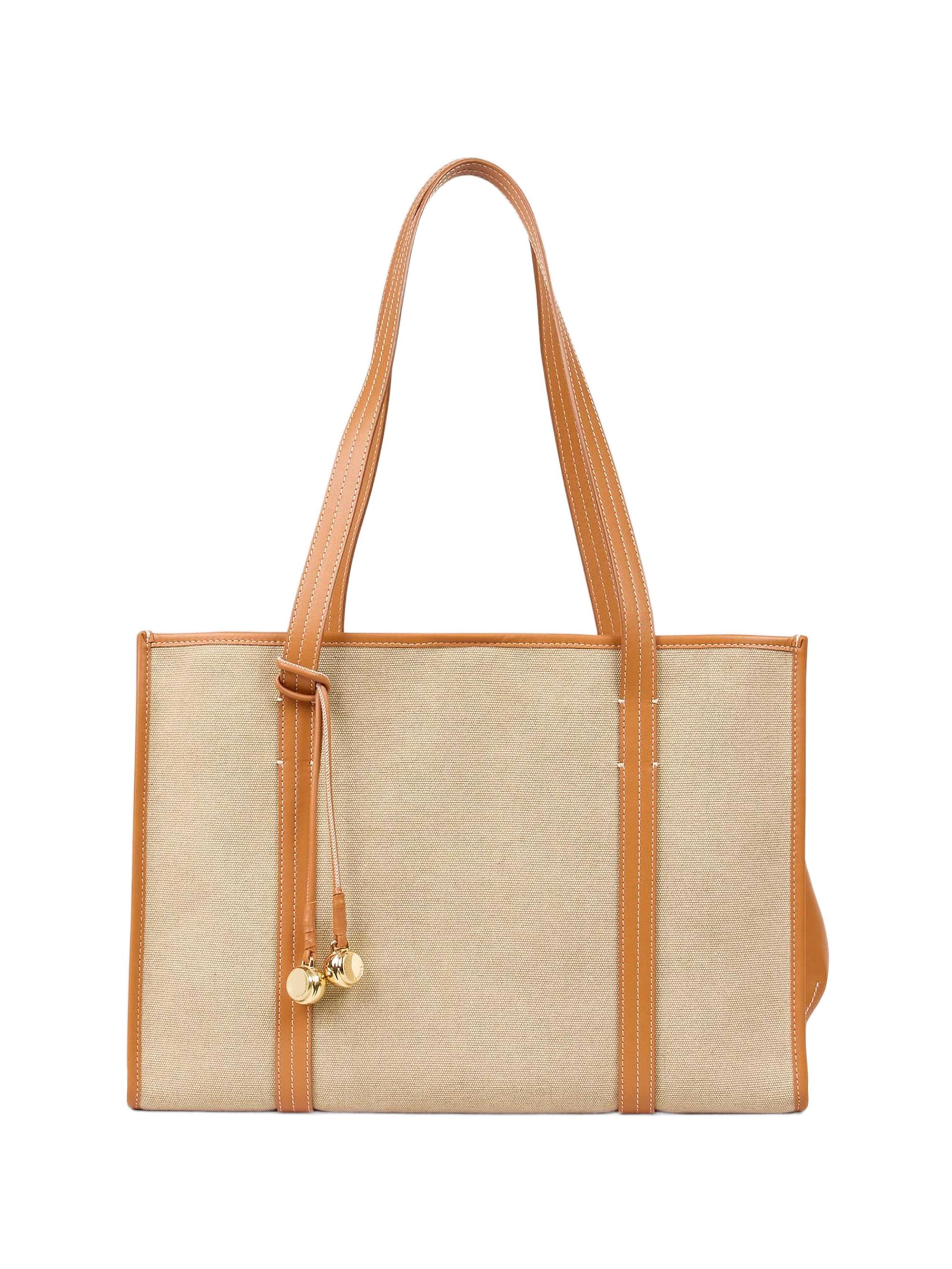 Sandro Women's Canvas Tote Bag - Beige