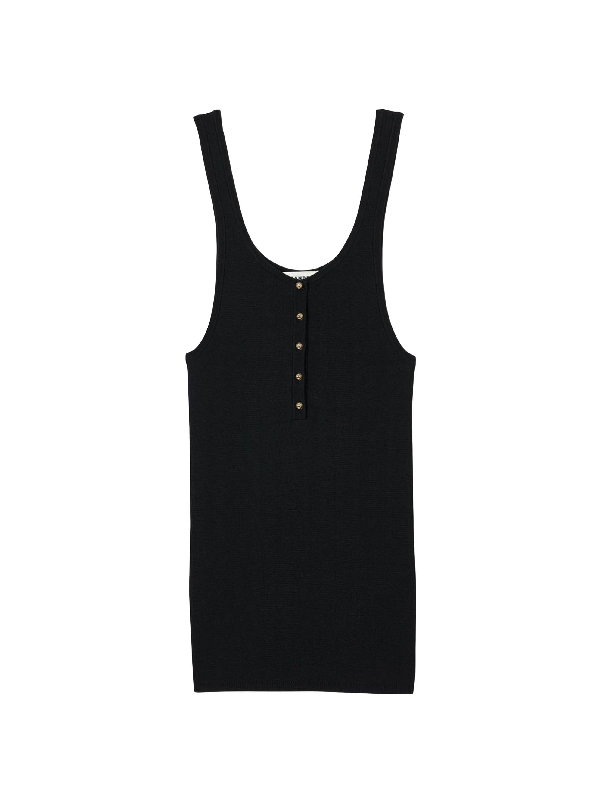 Sandro Women's Rib Knit Vest Top - Red