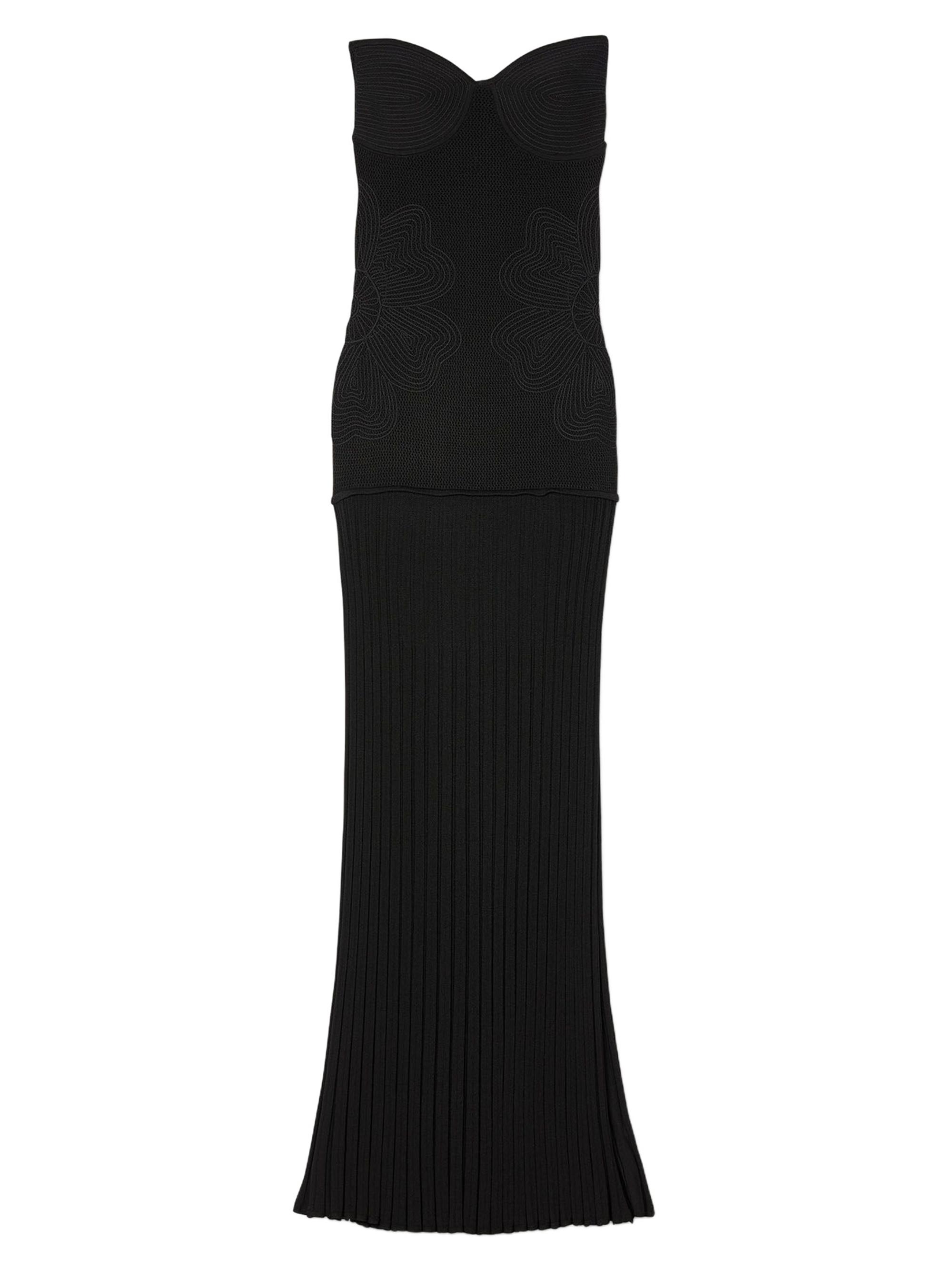 Sandro Women's Bustier Knit Dress - Black