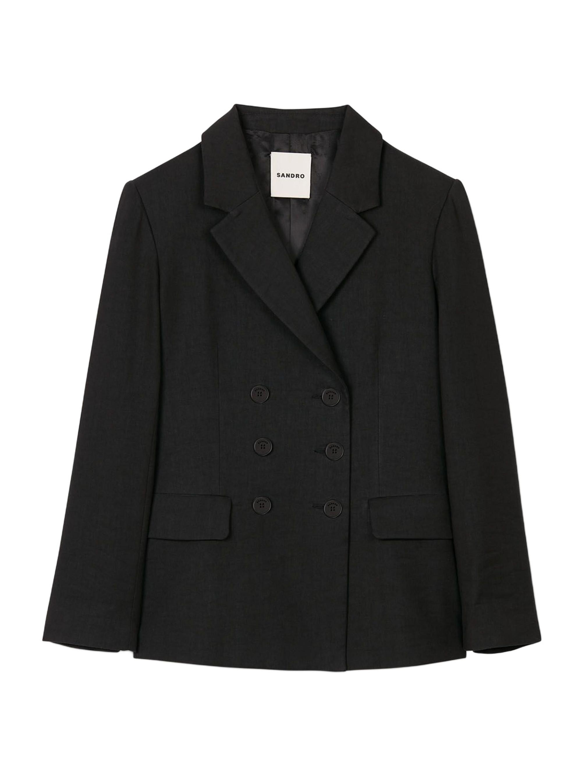 Sandro Double-Breasted Suit Jacket | Saks Fifth Avenue
