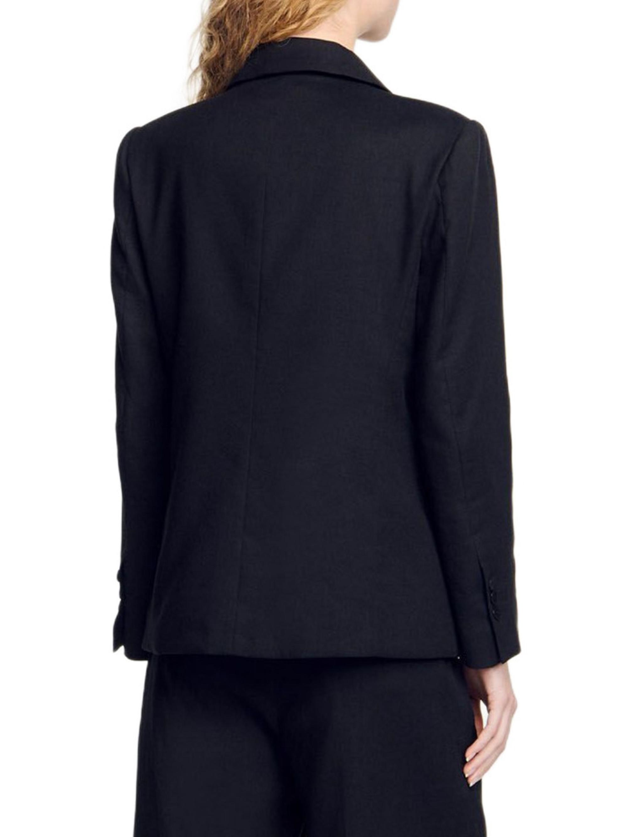 Sandro Double-Breasted Suit Jacket | Saks Fifth Avenue