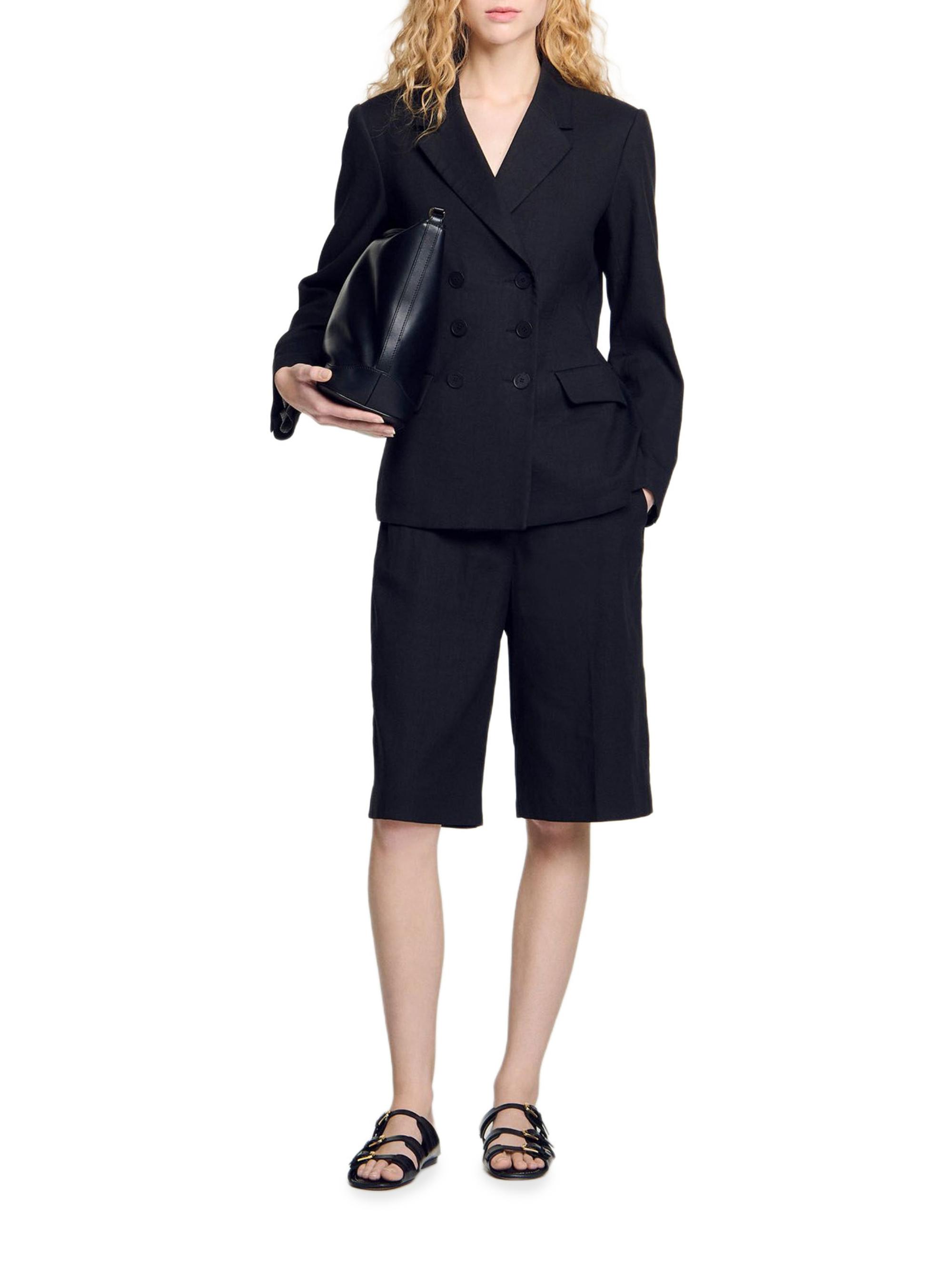 Sandro Double-Breasted Suit Jacket | Saks Fifth Avenue