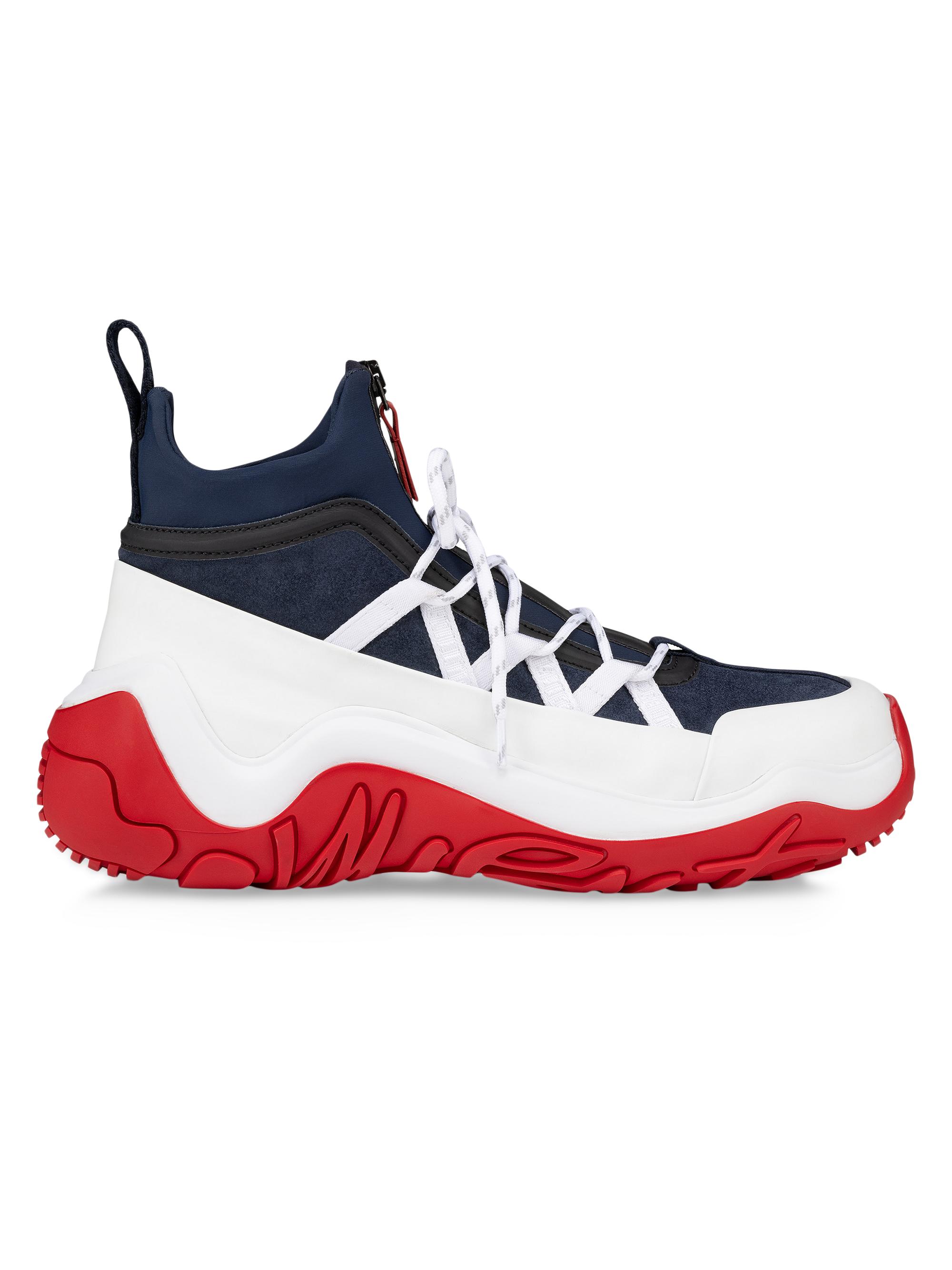 Christian Louboutin Men's Anapur High-Top Sneakers - White Multi