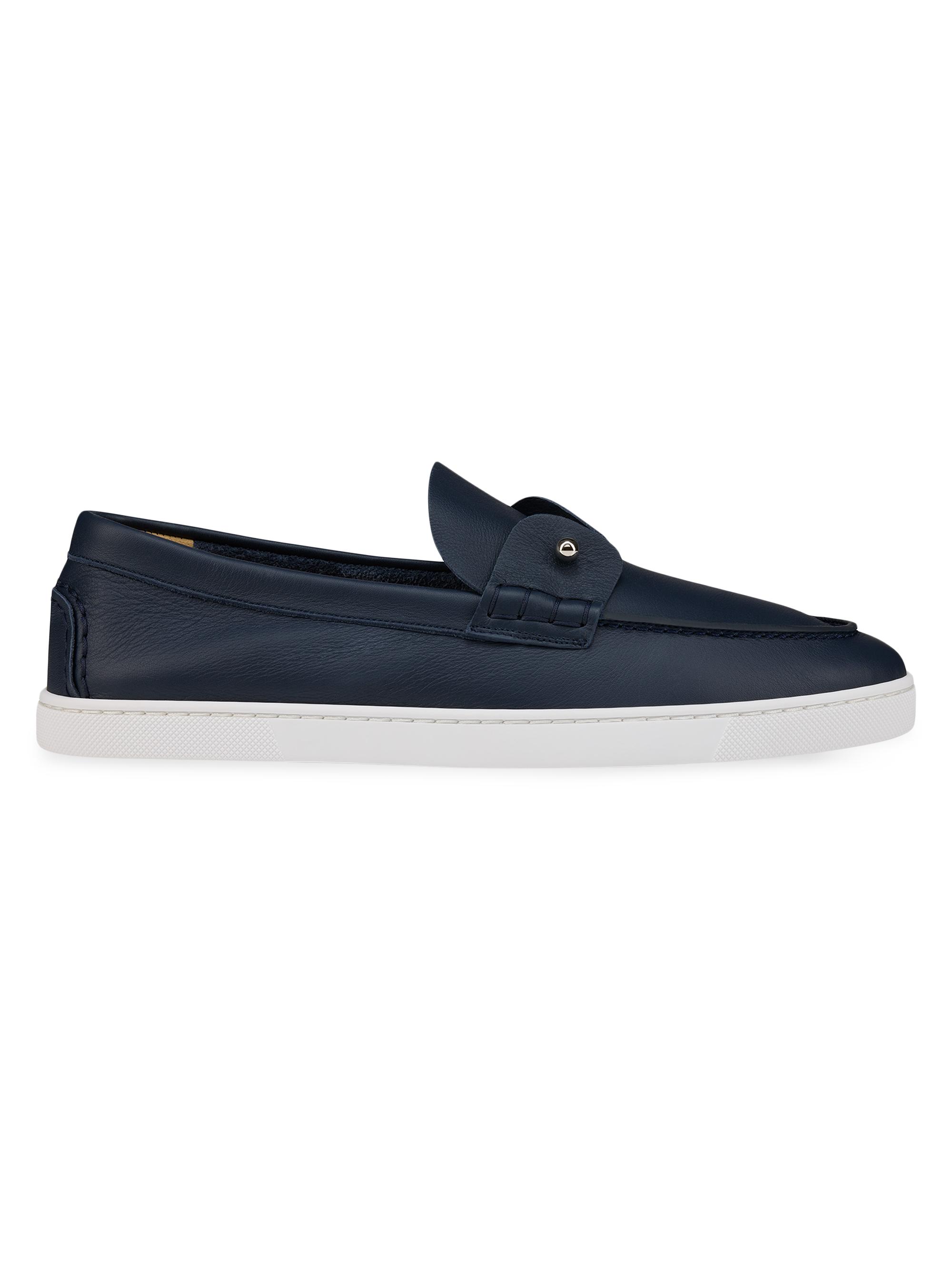 Christian Louboutin Men's Chambeliboat Loafers - Marine