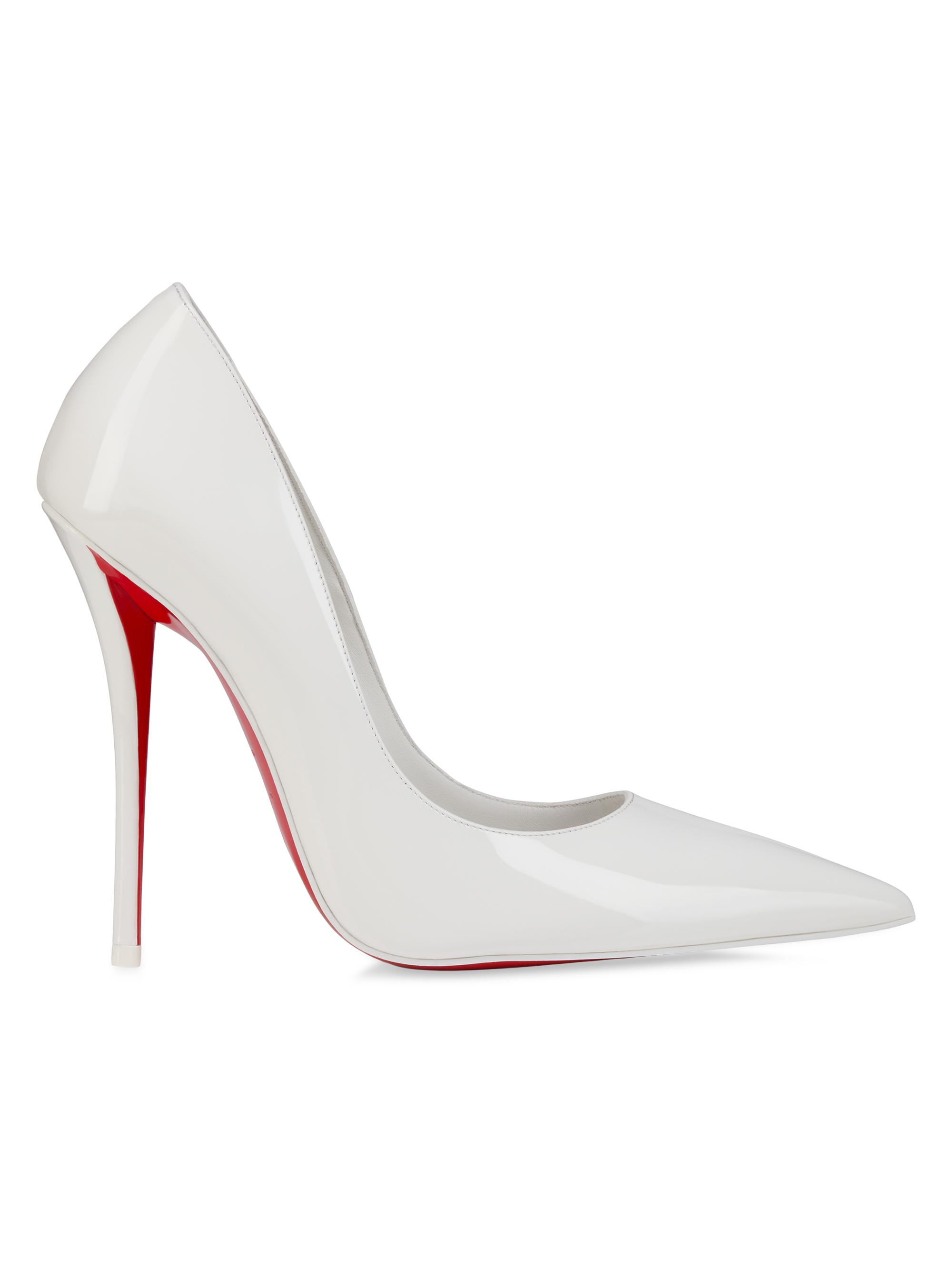 Christian Louboutin Miss Z 120MM Patent Leather Pumps | Saks Fifth