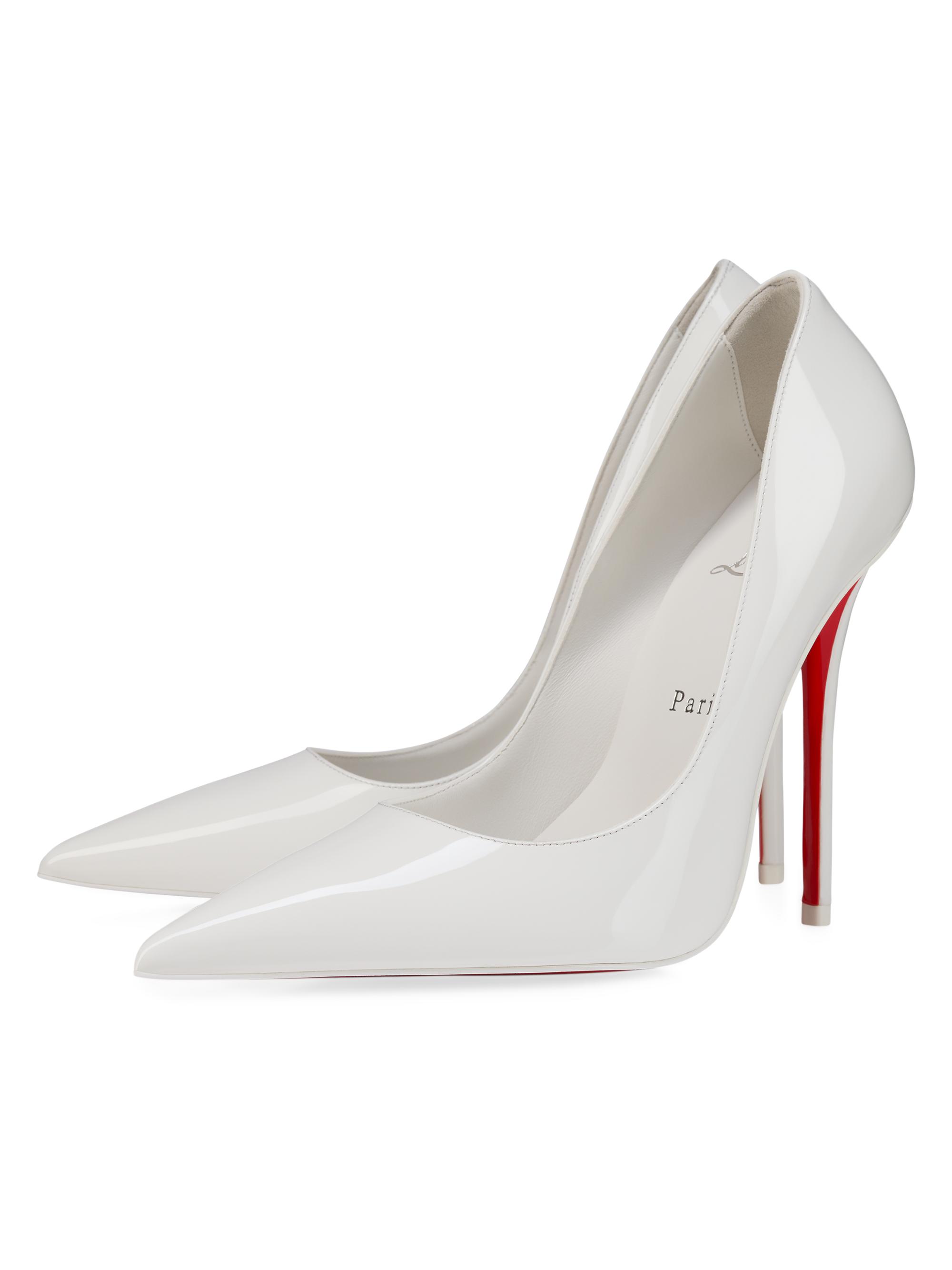 Christian Louboutin Miss Z 120MM Patent Leather Pumps | Saks Fifth
