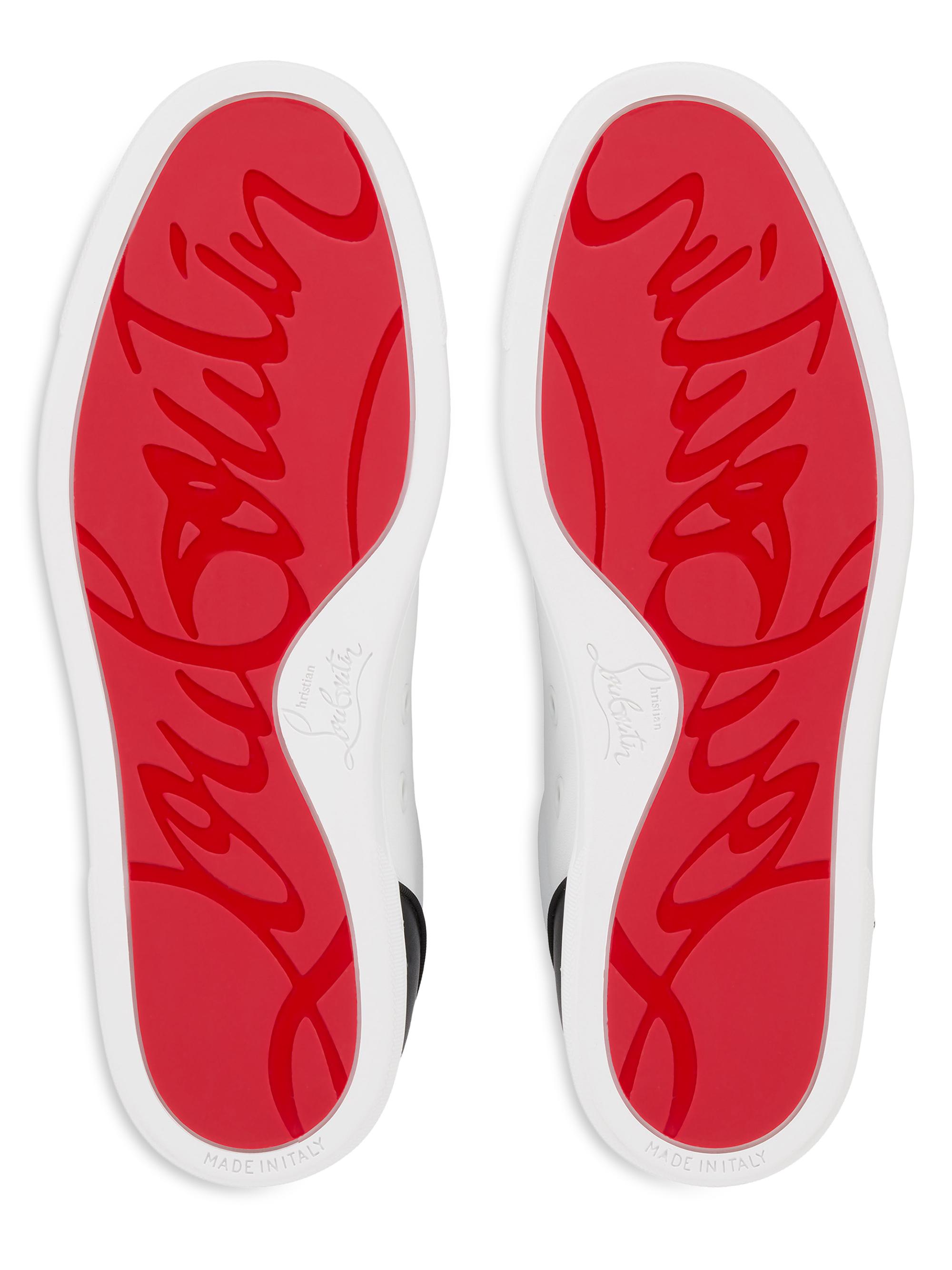 Christian Louboutin Fun Louise Junior Leather Sneakers | Saks