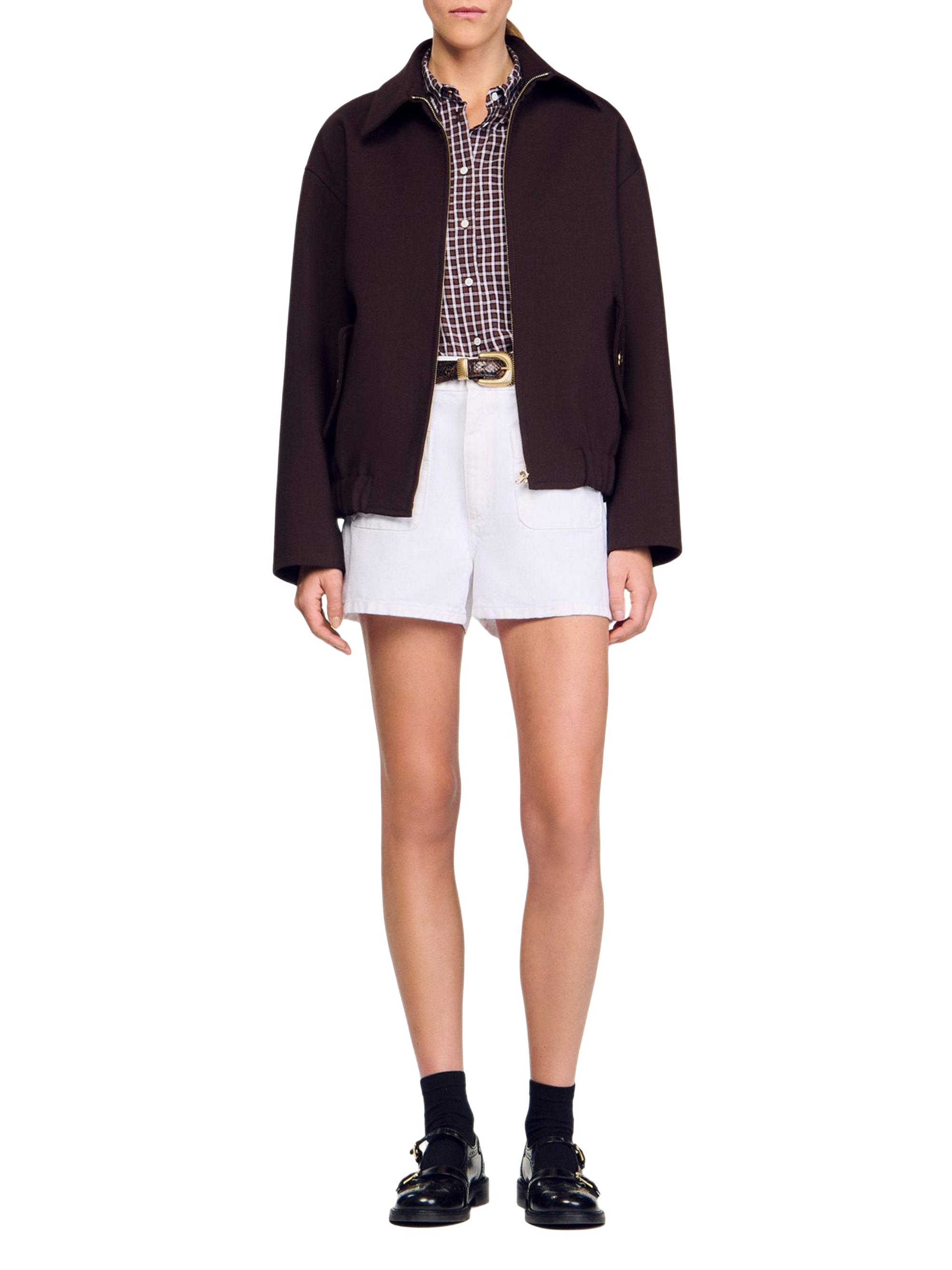 8万 新品 SANDRO サンドロ オーバーサイズ ジャケット 40 Sandro Oversized Suit Blazer | Saks Fifth Avenue