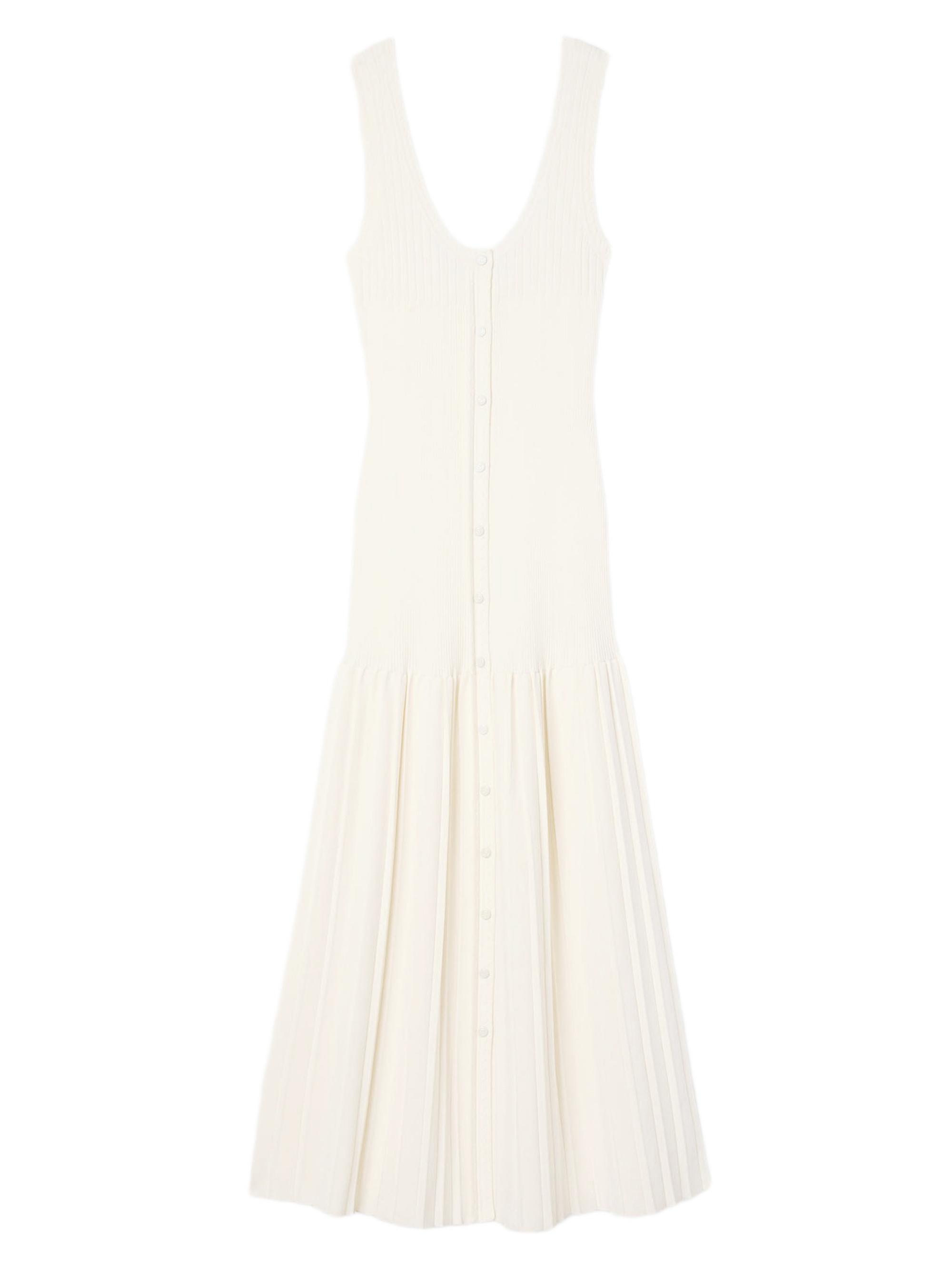 Sandro Women's Knit Maxi Dress - Ecru