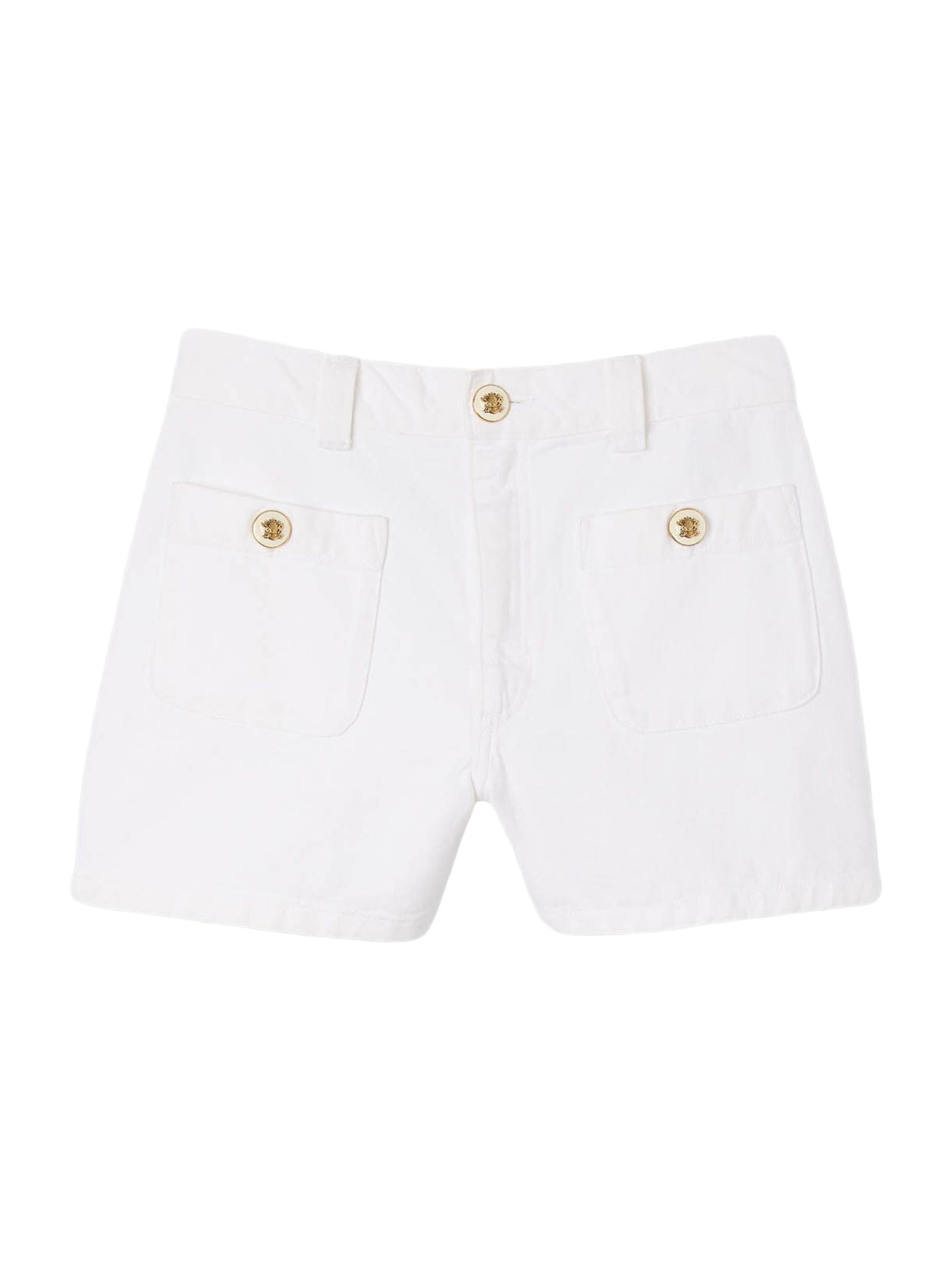 Sandro Women's Denim Shorts - White