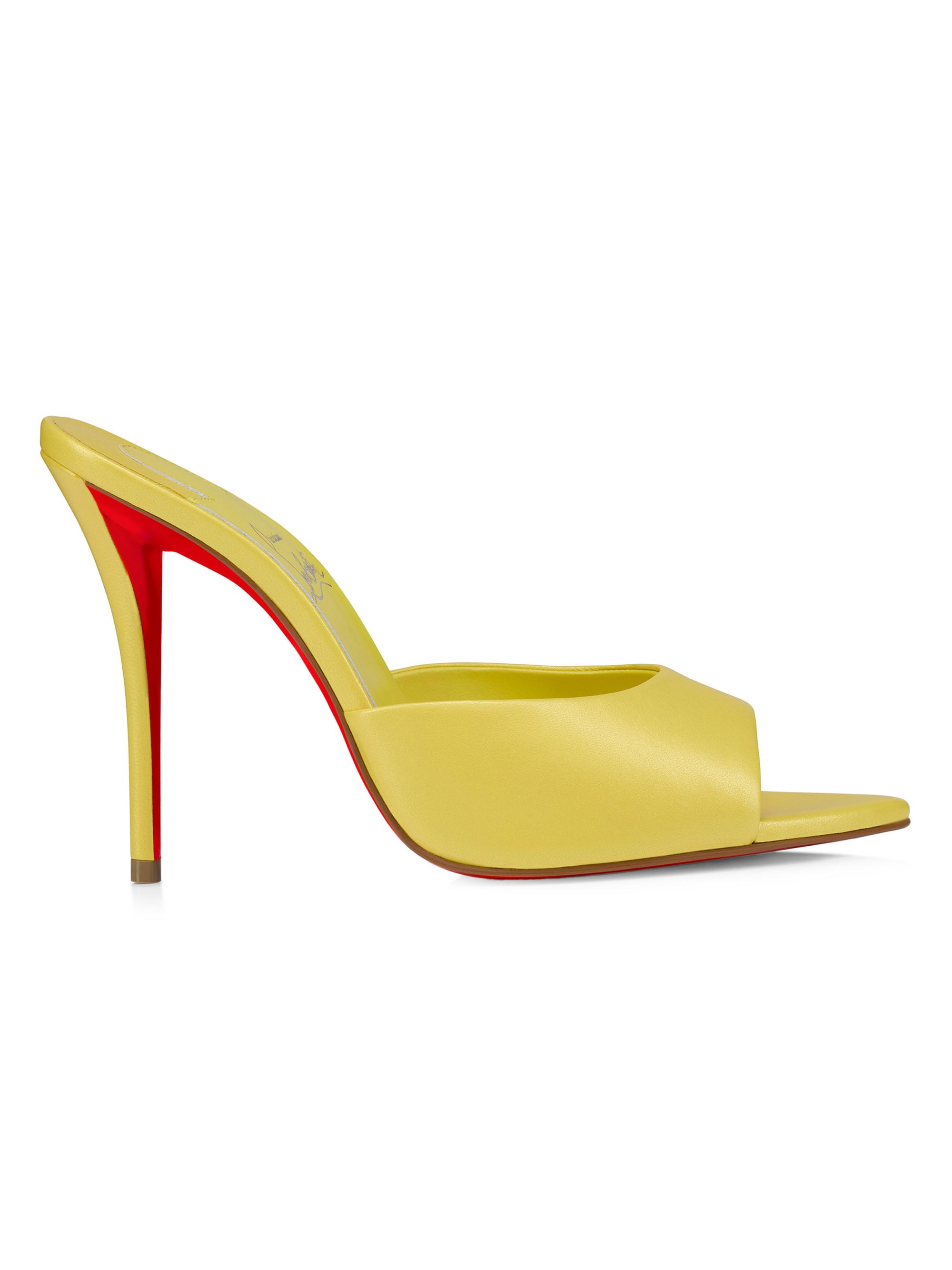 Christian Louboutin イエローミュール　36 Christian Louboutin Miss Z Mules | Saks Fifth Avenue
