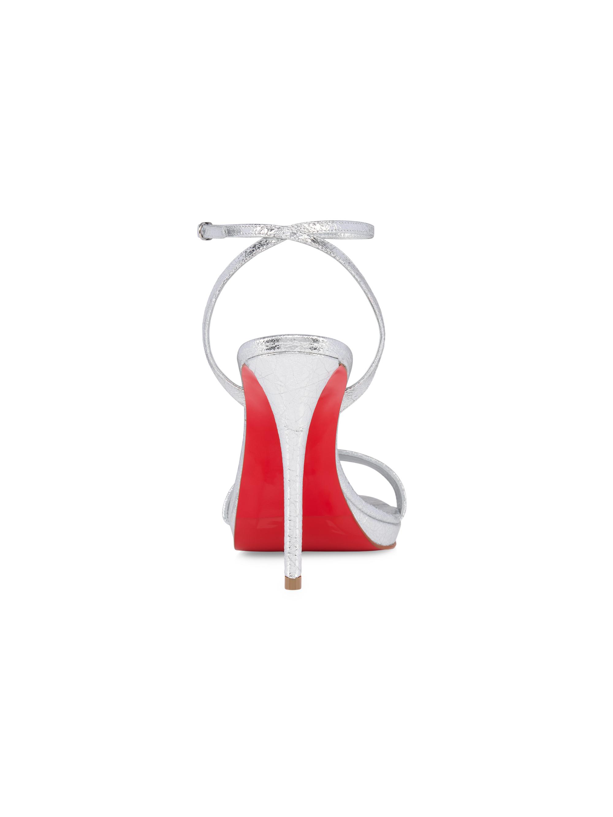 Christian Louboutin Miss Z 120MM Queen Leather Sandals | Saks