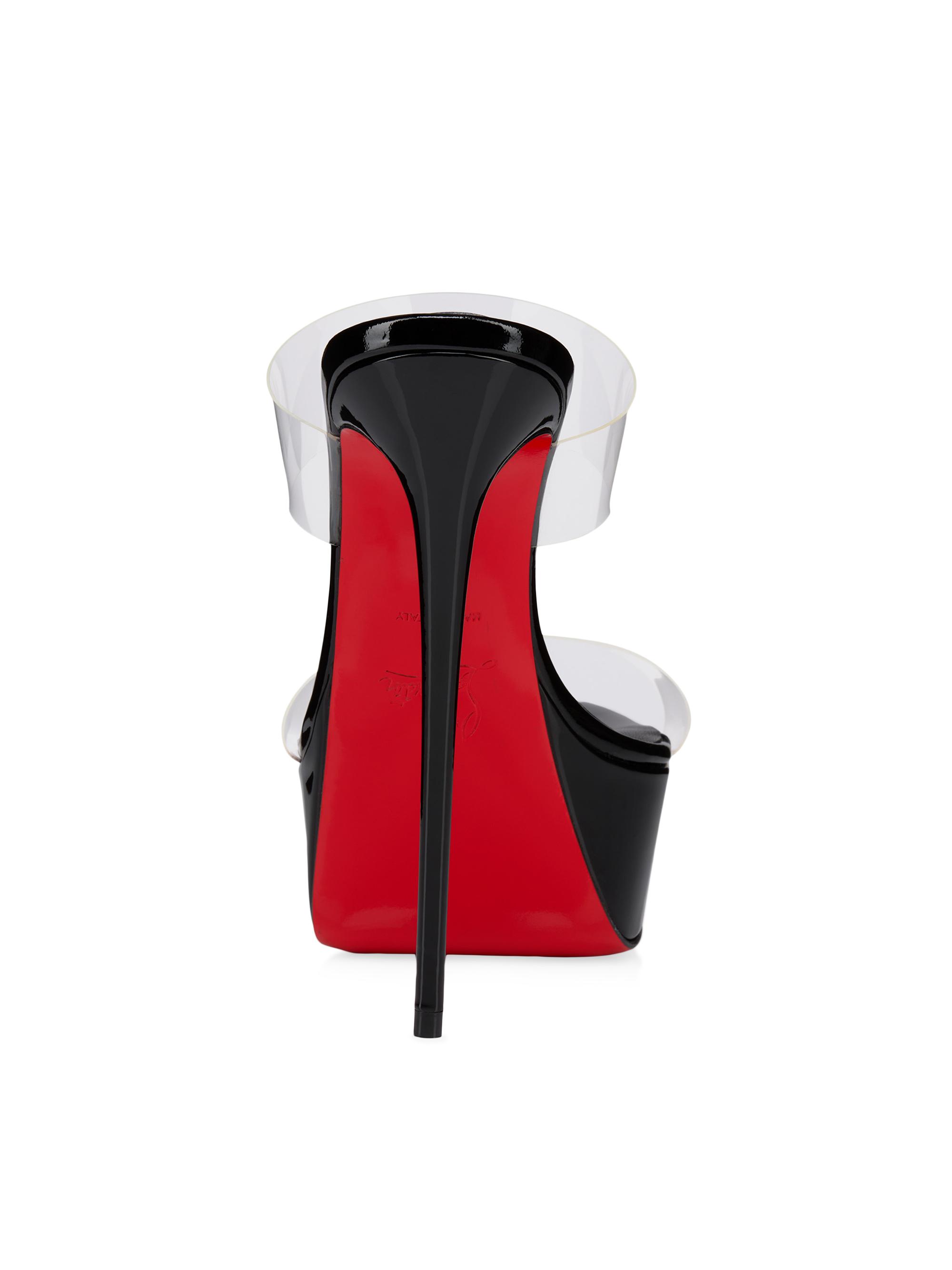 Just Nothing Alta 150MM Patent Leather Sandal Heels