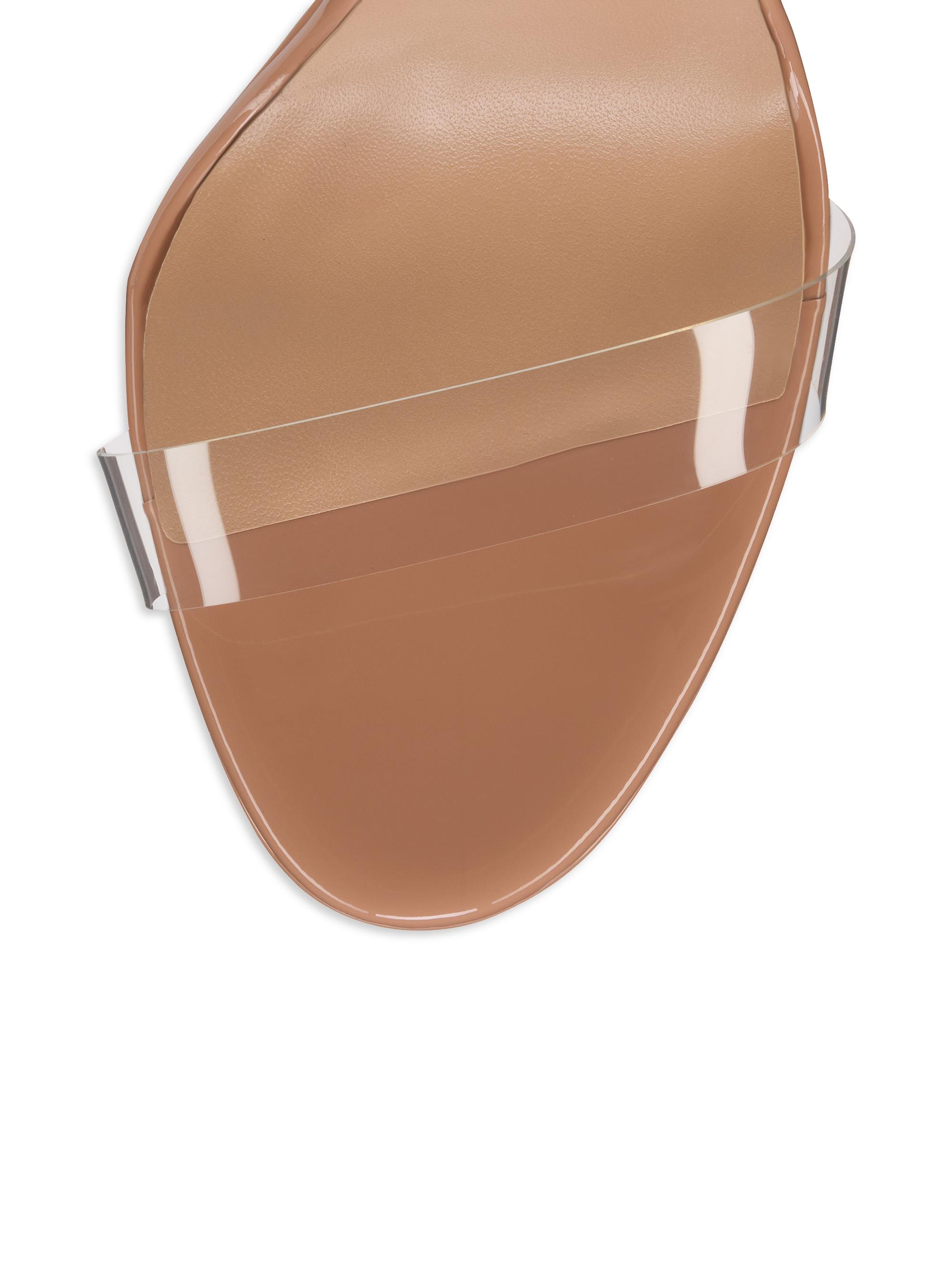 Just Nothing Alta 150MM Patent Leather Sandal Heels