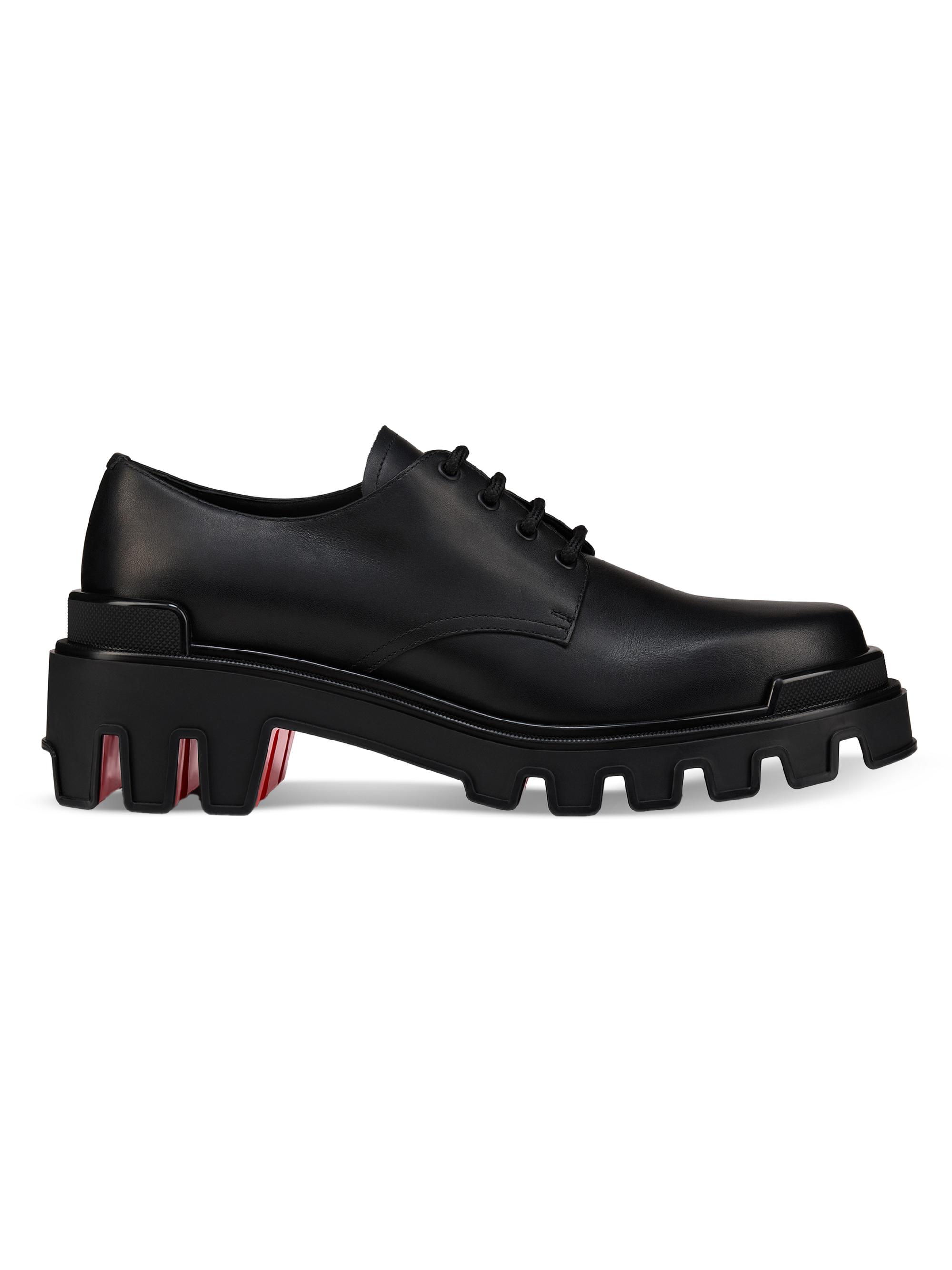 靴 balenciaga sergent derby Men's Sergent Derby in Black