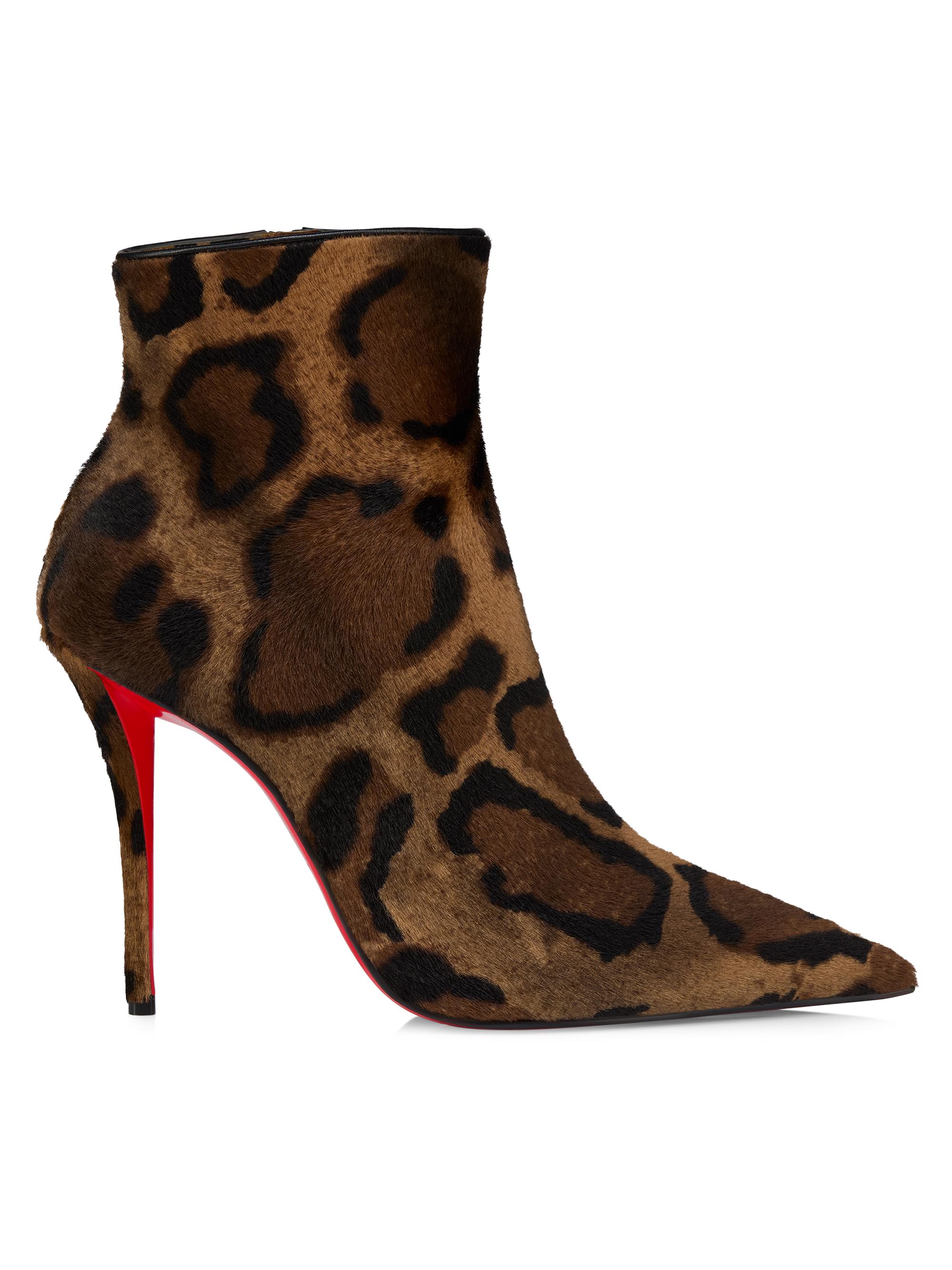 Christian Louboutin Miss Z Botta 110MM Boots | Saks Fifth Avenue