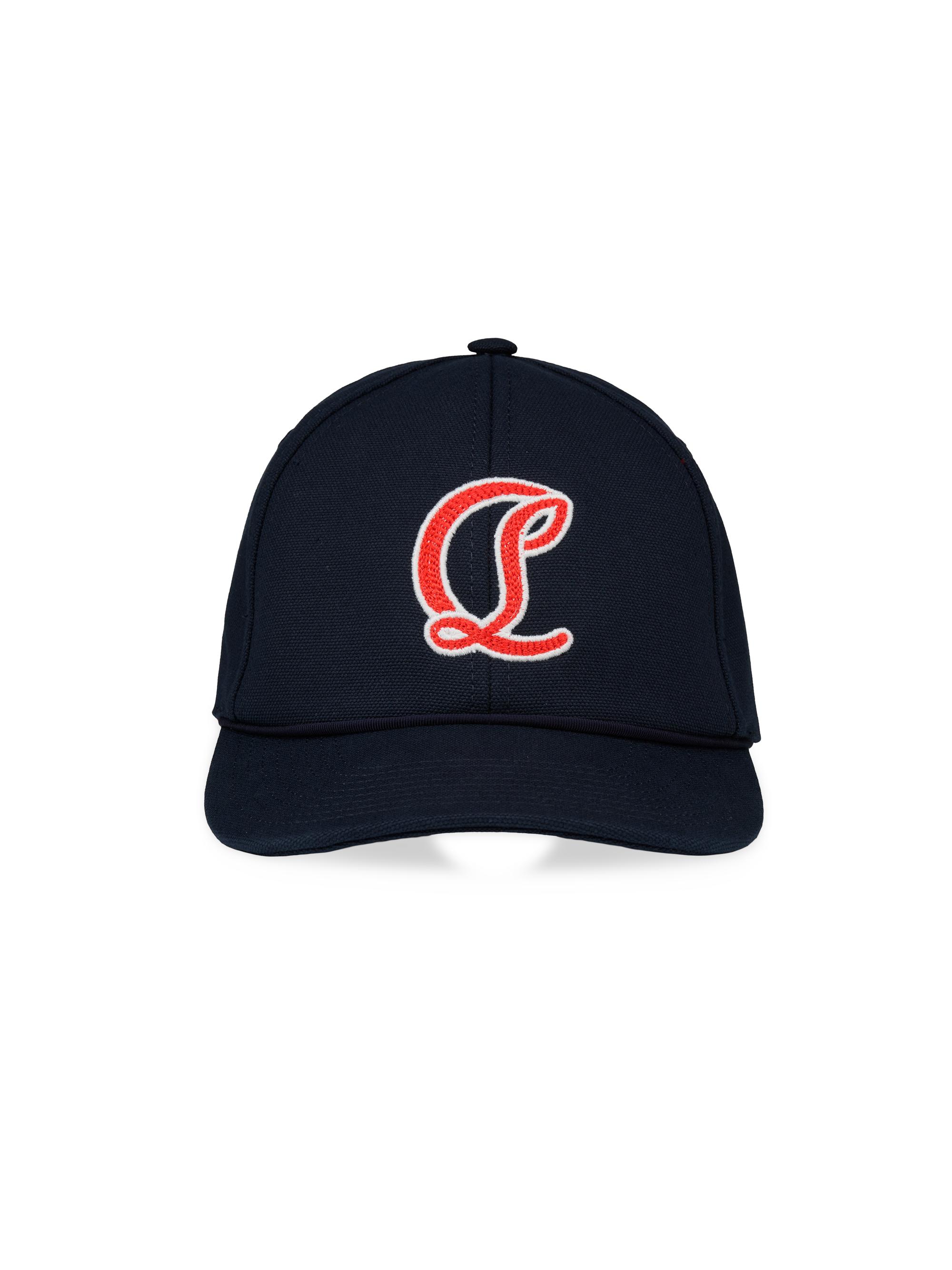 Christian Louboutin Men's Mooncrest Ivy AC Cap - Navy