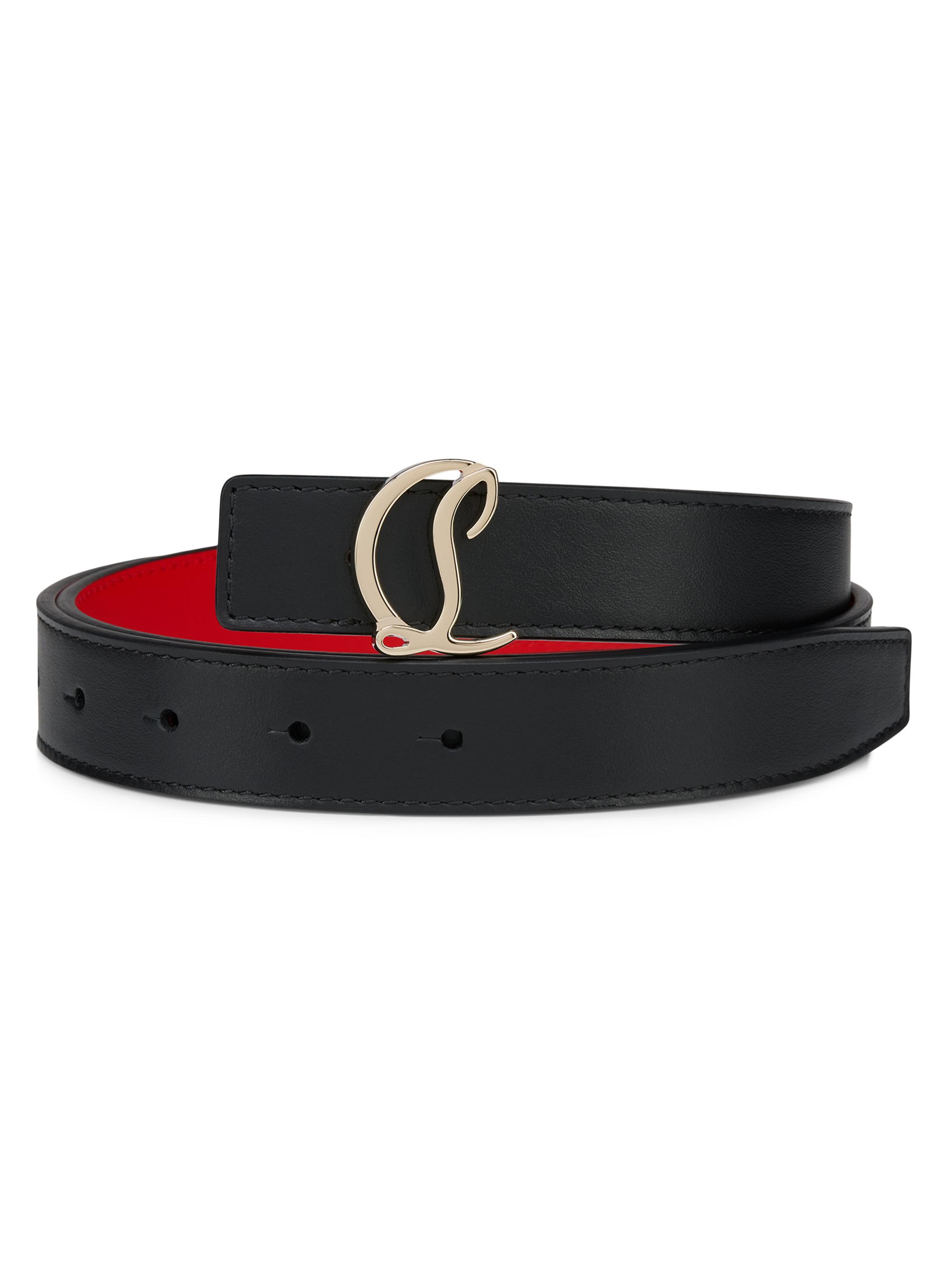 Christian Louboutin Women's Loubi54 Belt - Black