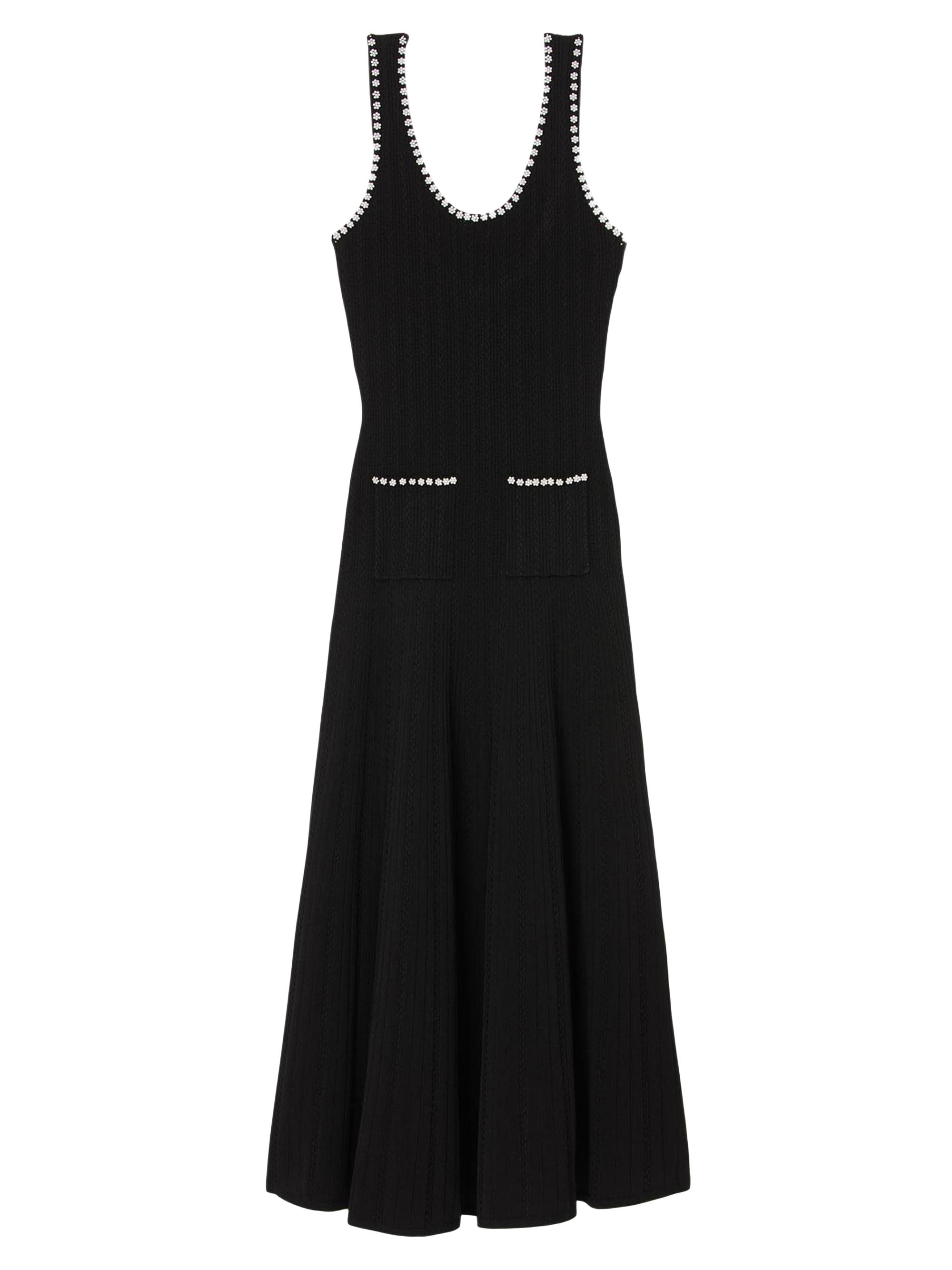 Sandro Women's Beaded Dress - Black