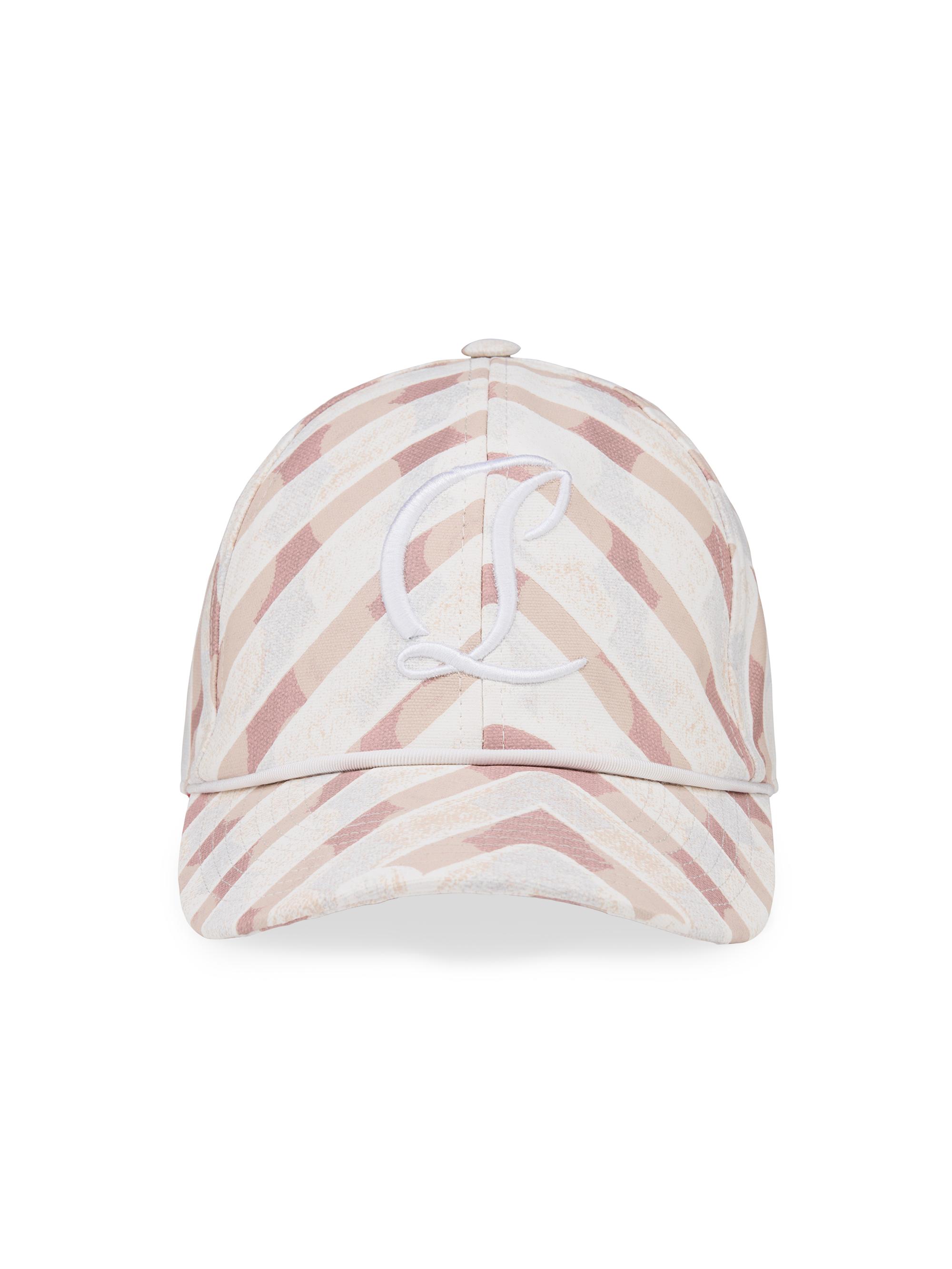 Christian Louboutin Men's Mooncrest AC Cap - Leche