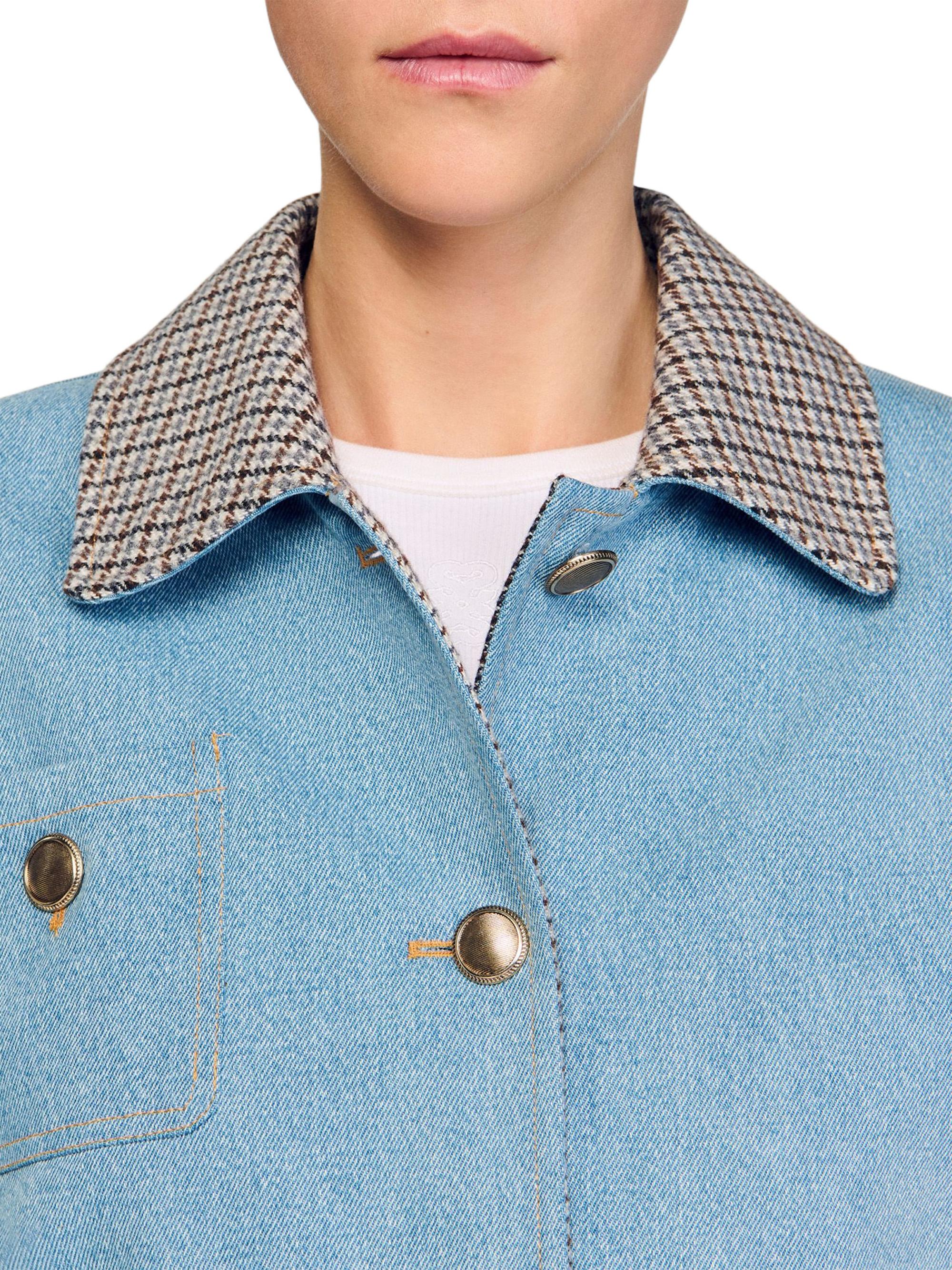 Sandro Denim Jacket | Saks Fifth Avenue