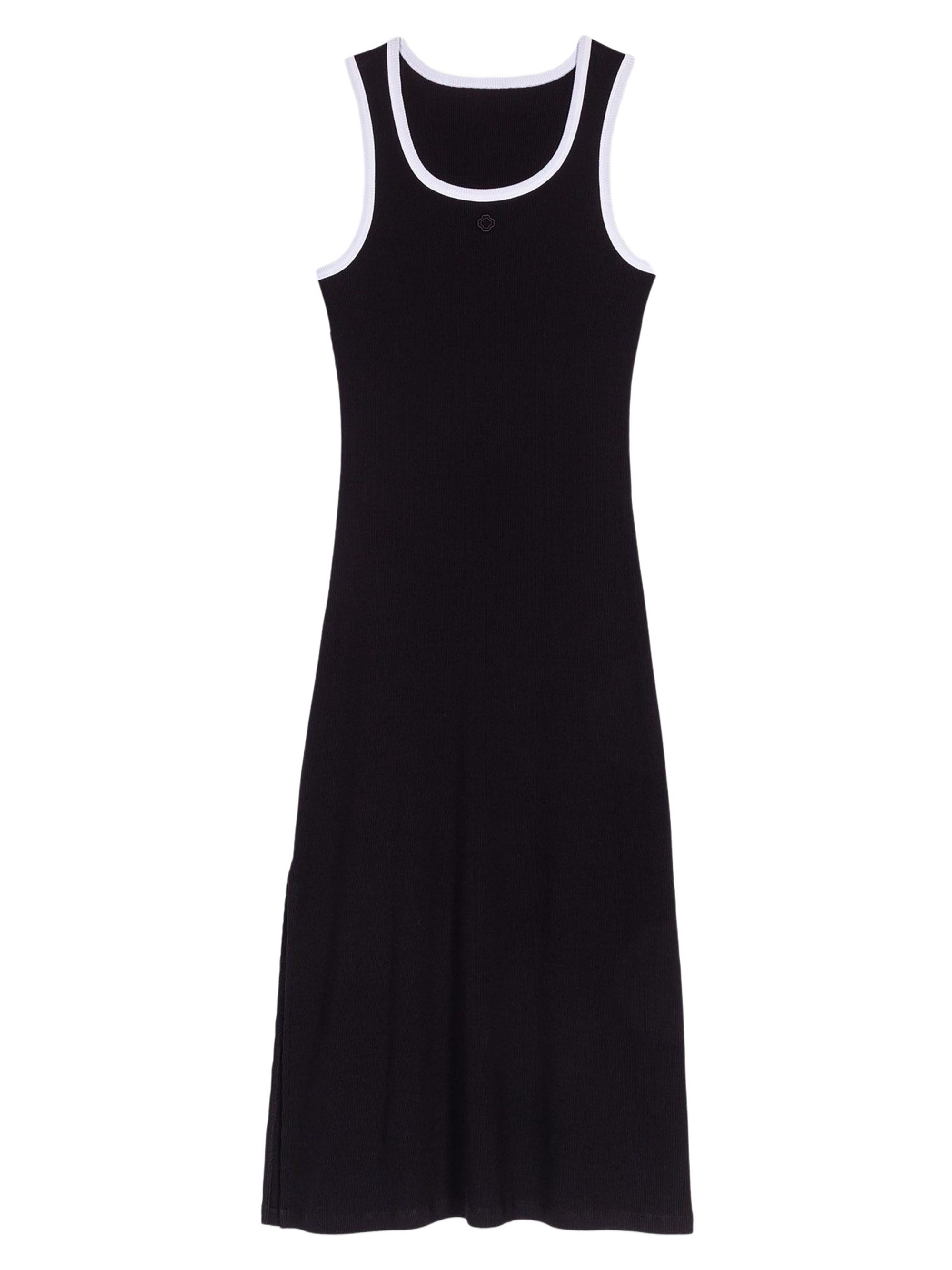 Maje Women's Jersey Tank Dress - Black