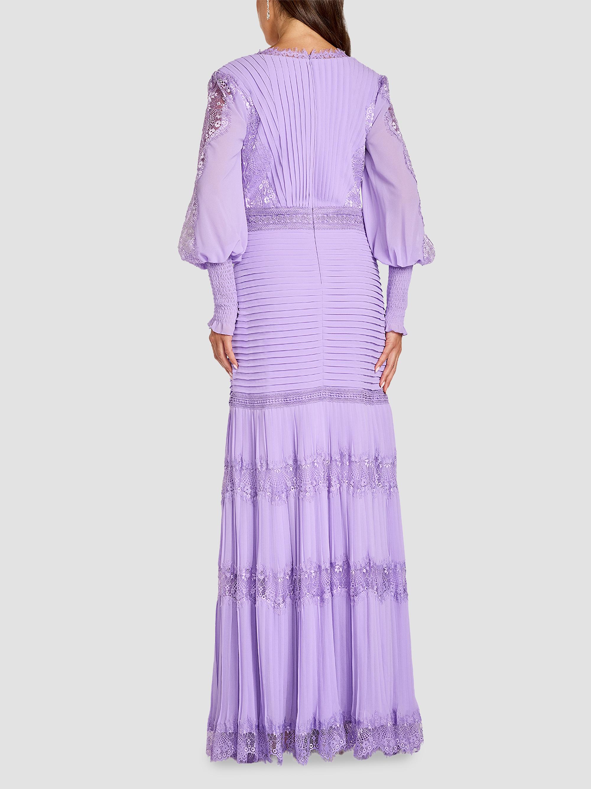 Tadashi Shoji Nyssa Bishop Sleeve Gown | Saks Fifth Avenue