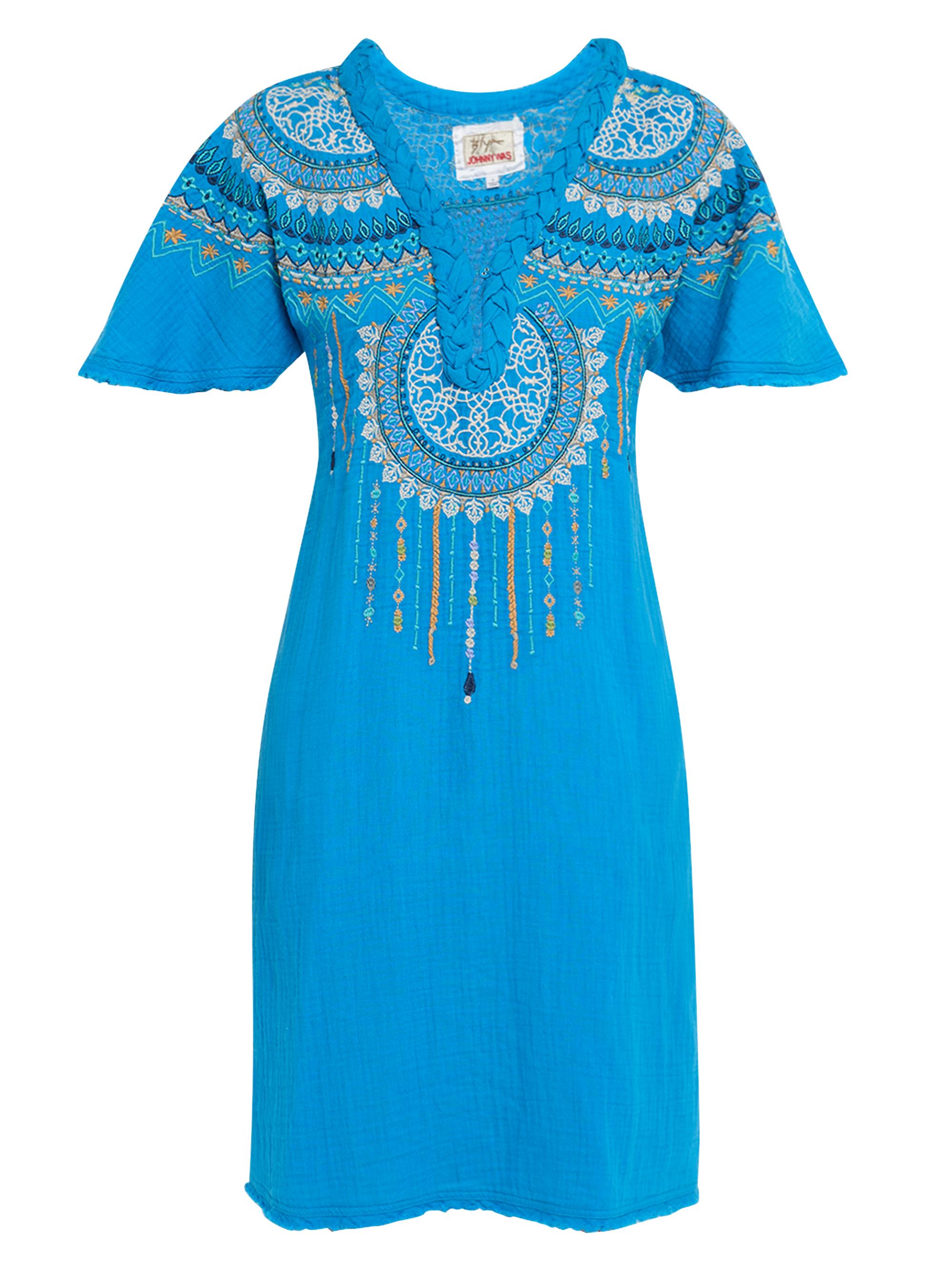 Kastoria Embroidered Gauze Dress