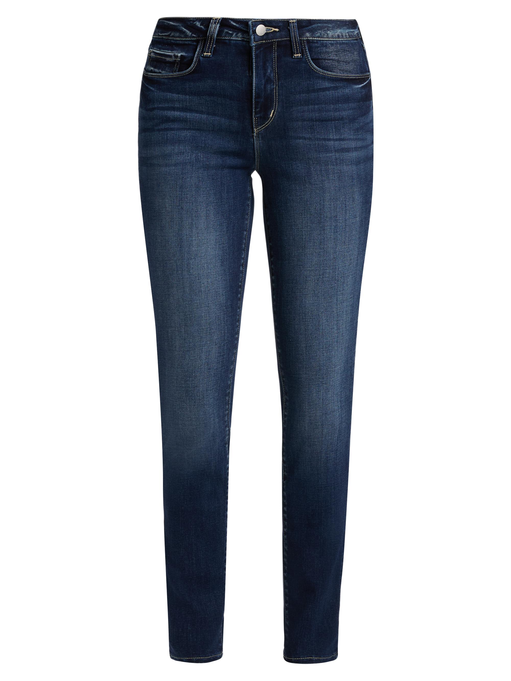 L'AGENCE Women's Marguerite High-Rise Skinny Jeans - Dark Blue