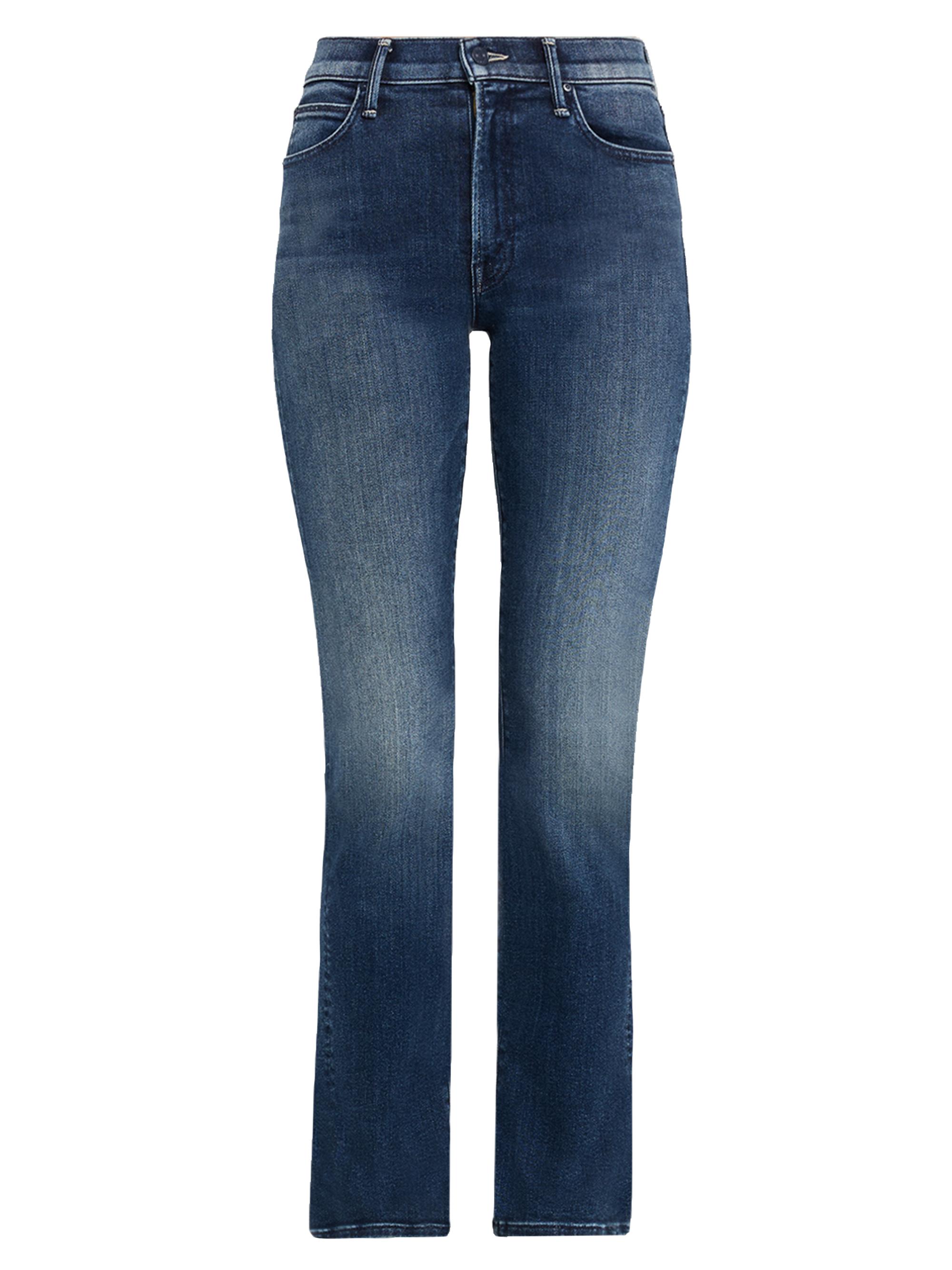 Mother Rambler Zip Sneak Mid-Rise Jeans | Saks Fifth Avenue