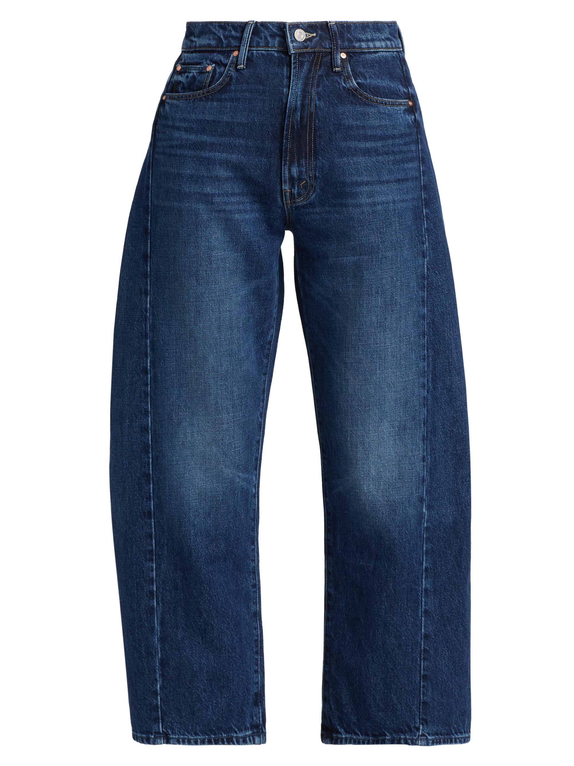 Frame The Mellow Mid-Rise Crop Straight-Leg Jeans | Saks Fifth Avenue