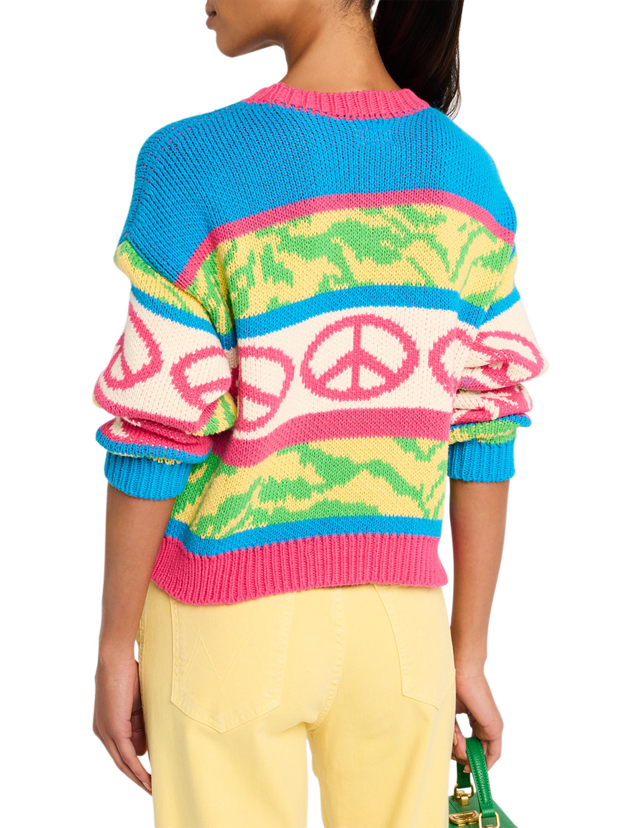 完売品✨theredthread S slouchy knit Mother The Itsty Crop Knit Sweater | Saks Fifth Avenue