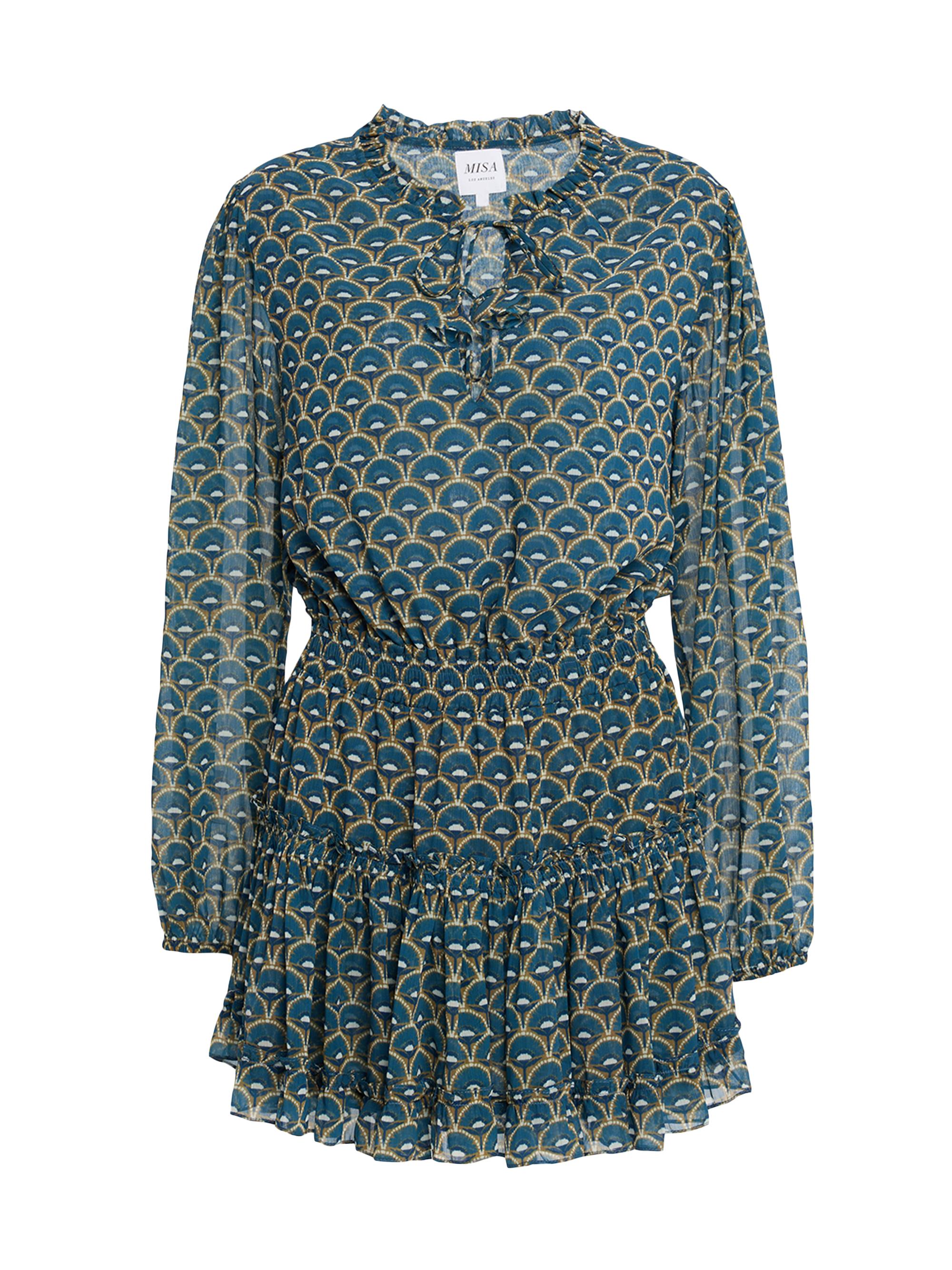 Misa Los Angeles Women's Lorena Floral Chiffon Minidress